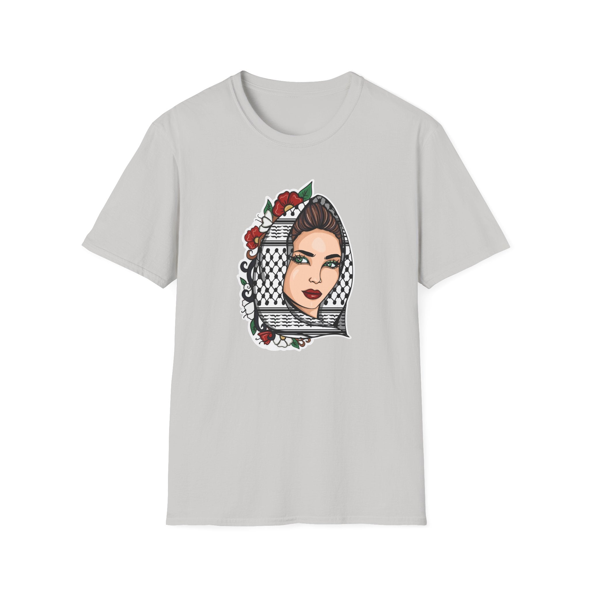 Palestinian Beauty Unisex Softstyle T-Shirt