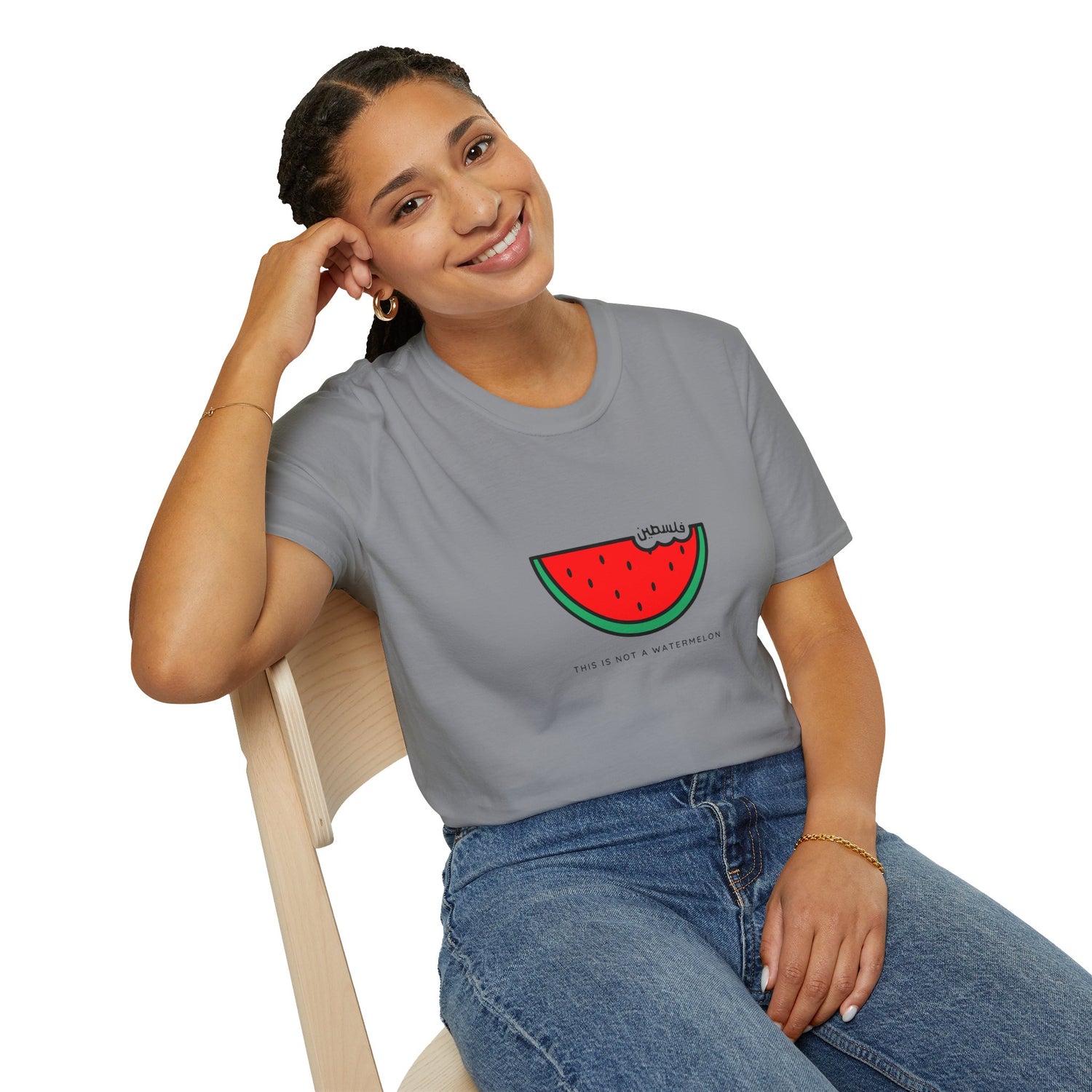 This is Not a Watermelon Unisex Softstyle T-Shirt