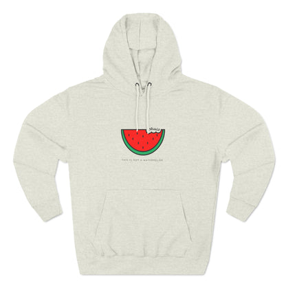 Not a Watermelon Unisex Premium Pullover Hoodie