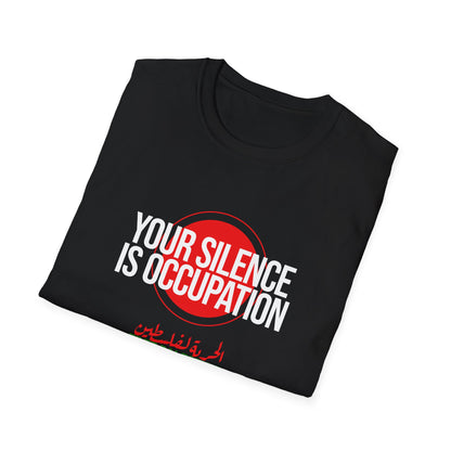 Silence is Occupation Unisex Softstyle T-Shirt