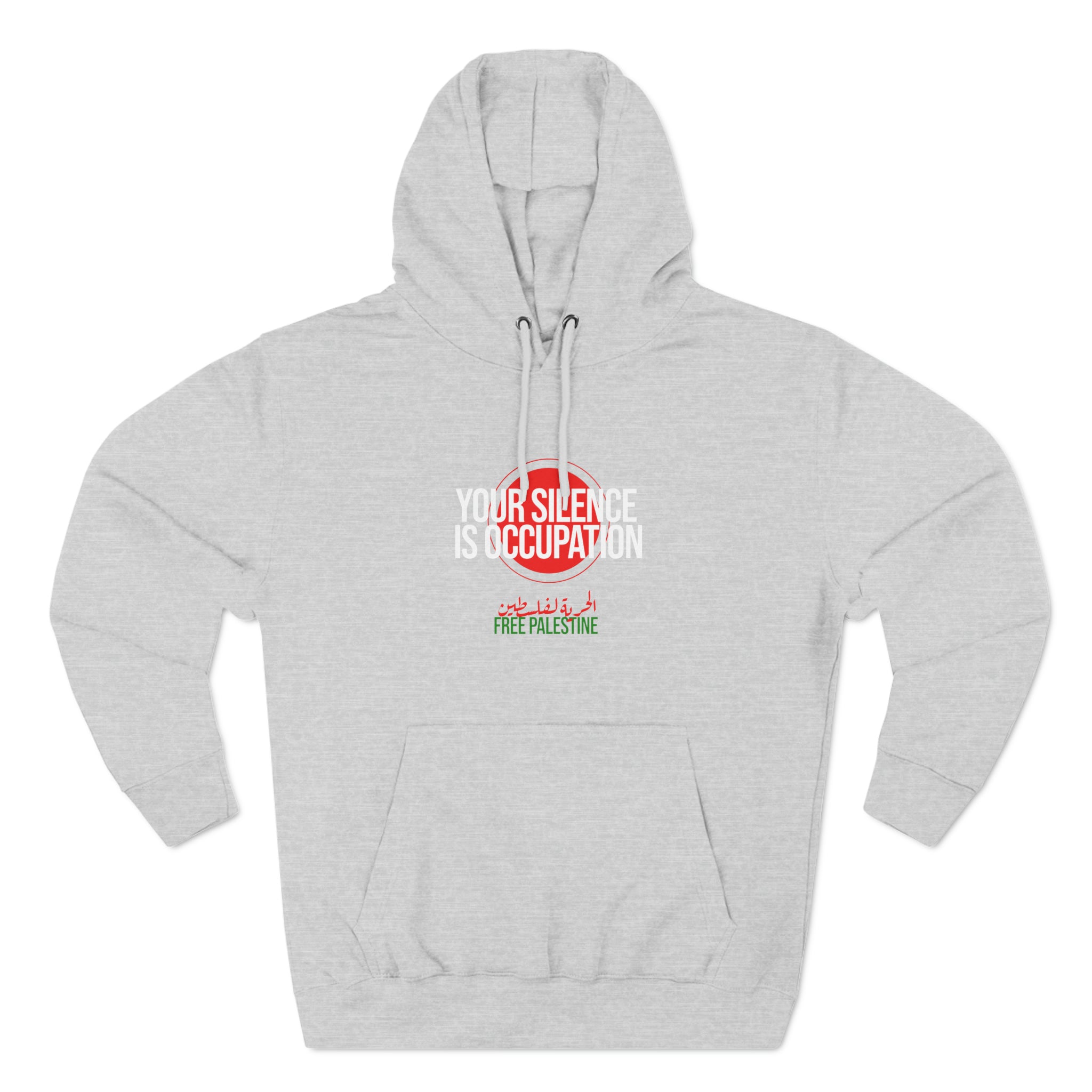 Silence is Occupation Unisex Premium Pullover Hoodie