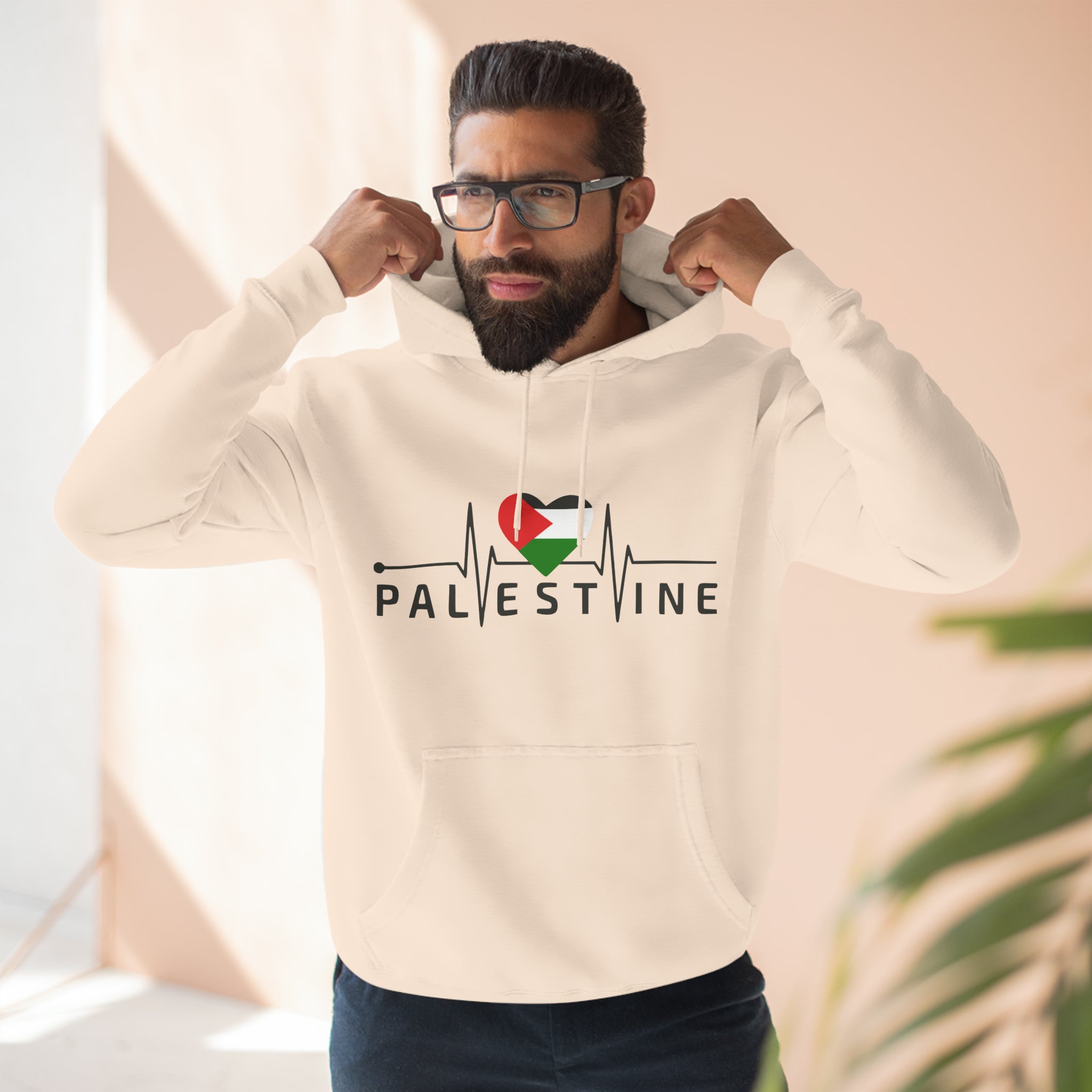 Palestine Pulse Unisex Premium Pullover Hoodie