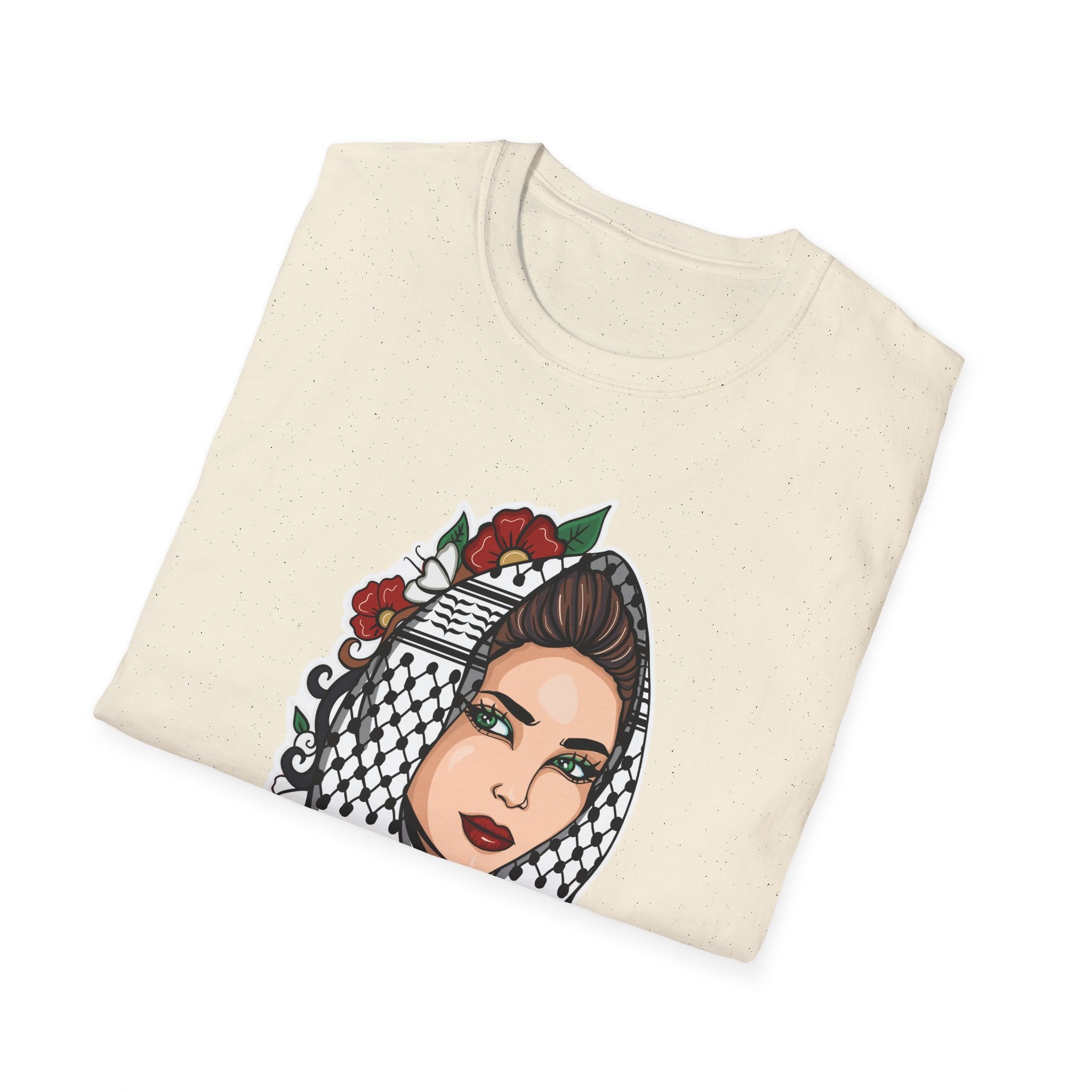 Palestinian Beauty Unisex Softstyle T-Shirt