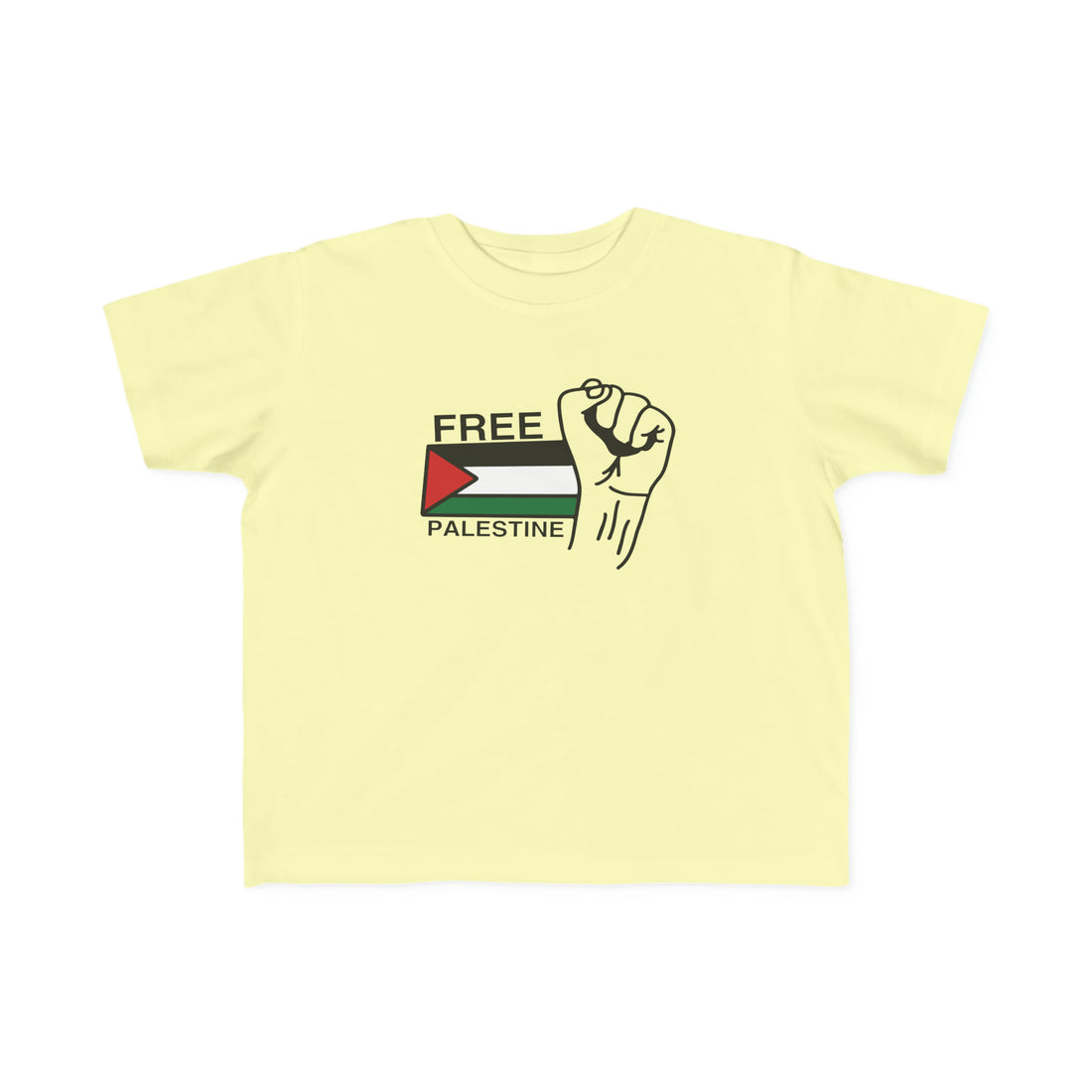 Free Palestine Calligraphy Toddler&