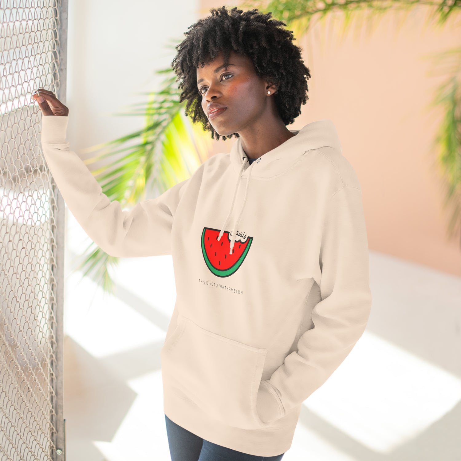 Not a Watermelon Unisex Premium Pullover Hoodie