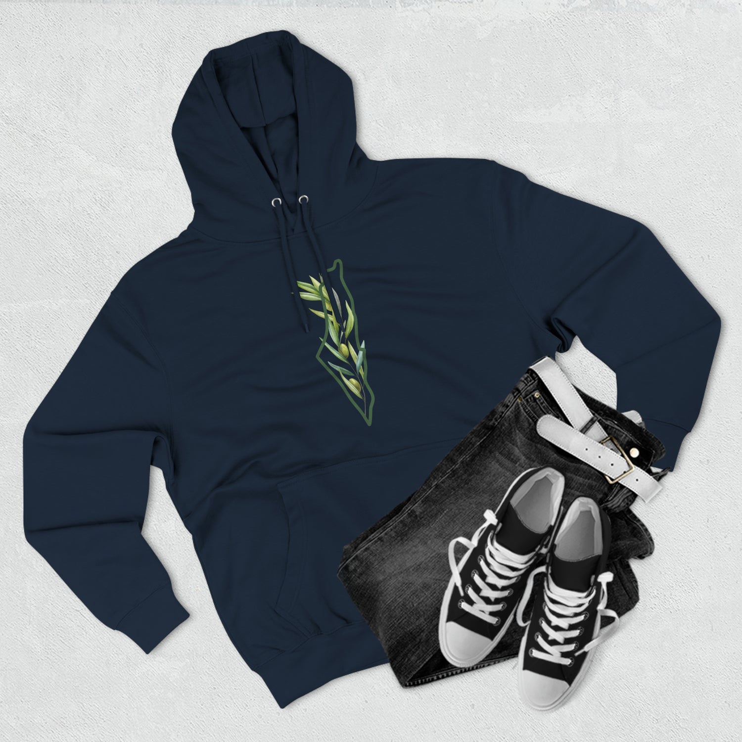 Branch of Olives Unisex Premium Pullover Hoodie