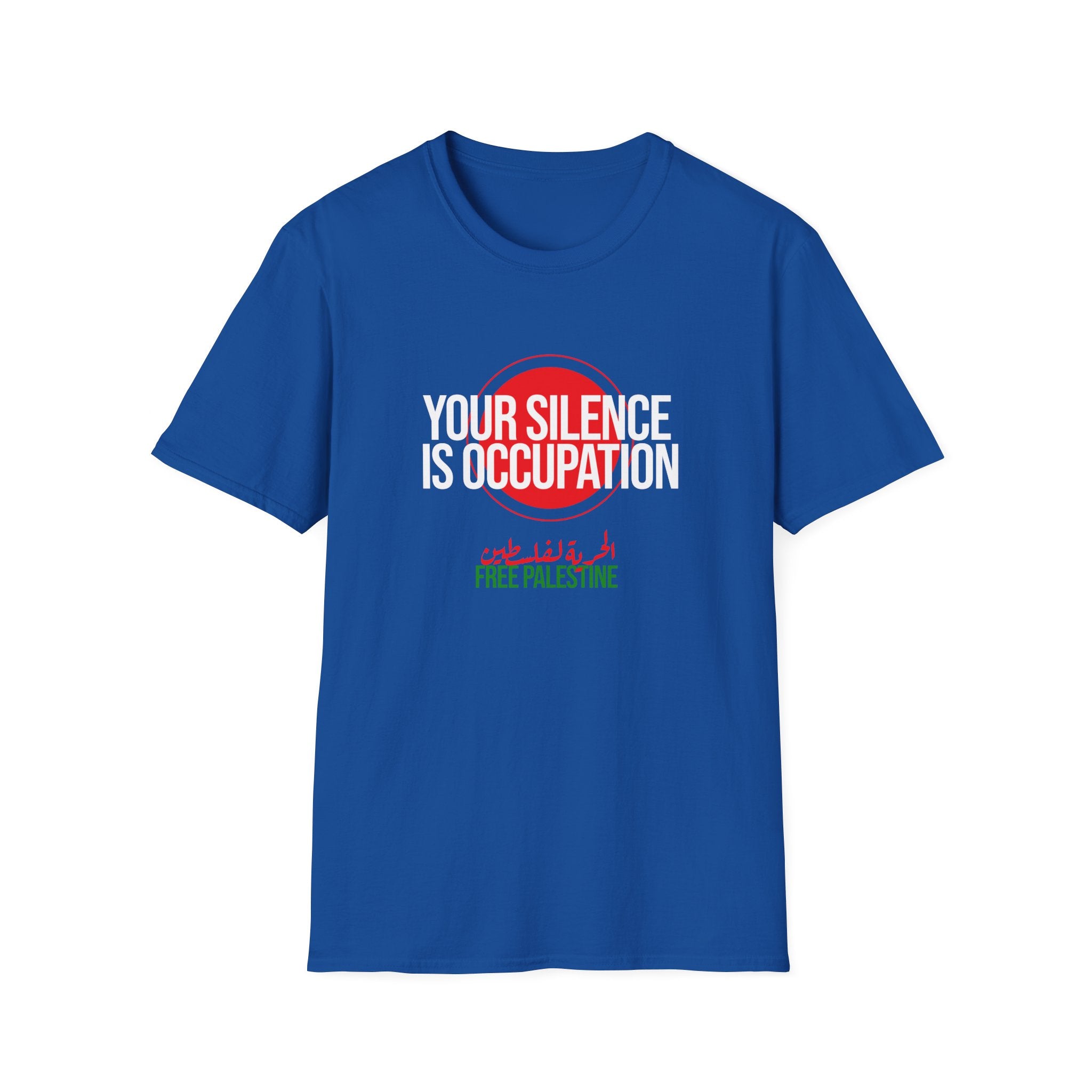 Silence is Occupation Unisex Softstyle T-Shirt