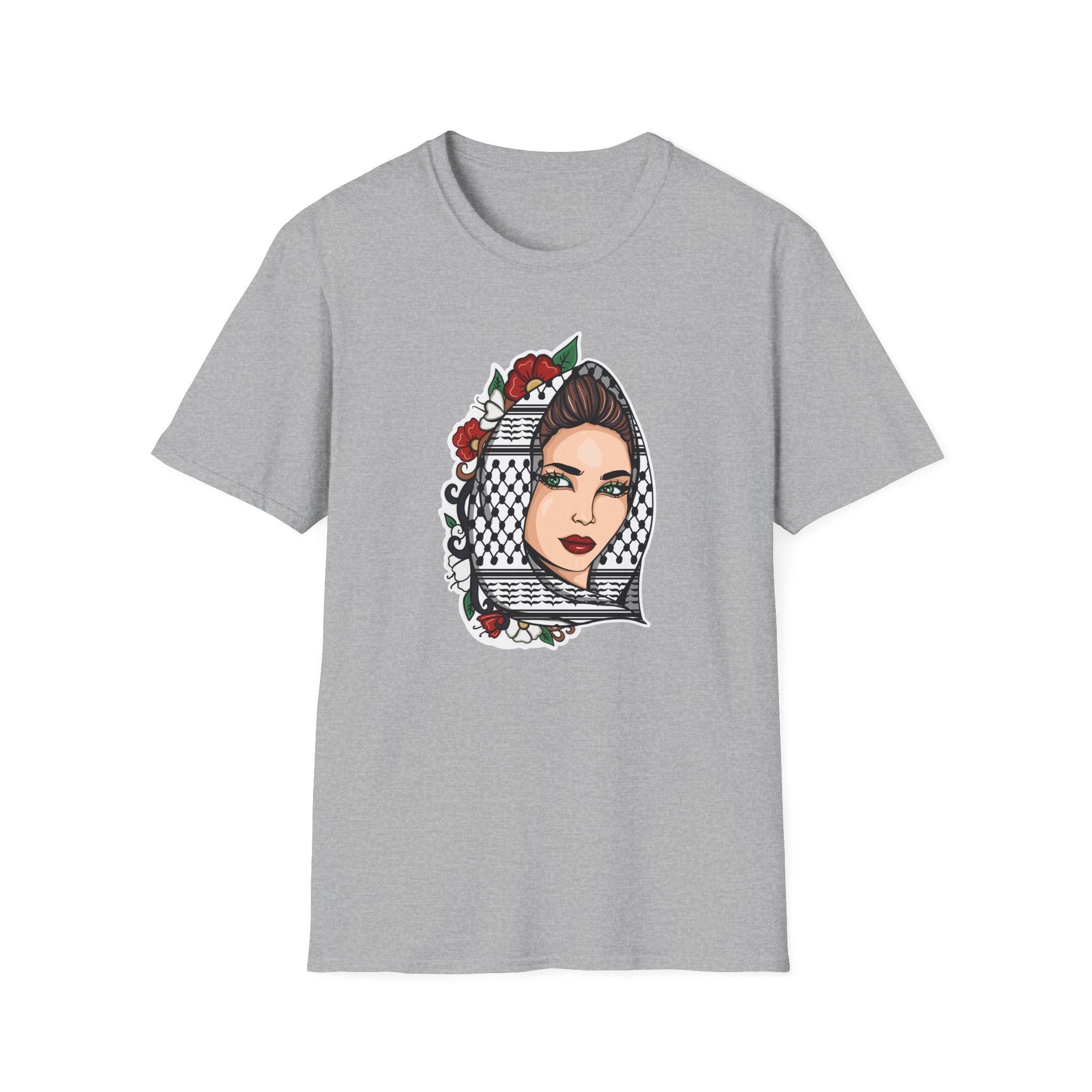 Palestinian Beauty Unisex Softstyle T-Shirt