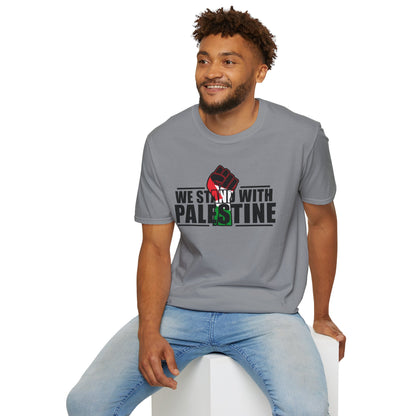 We stand with palestine Unisex Softstyle T-Shirt