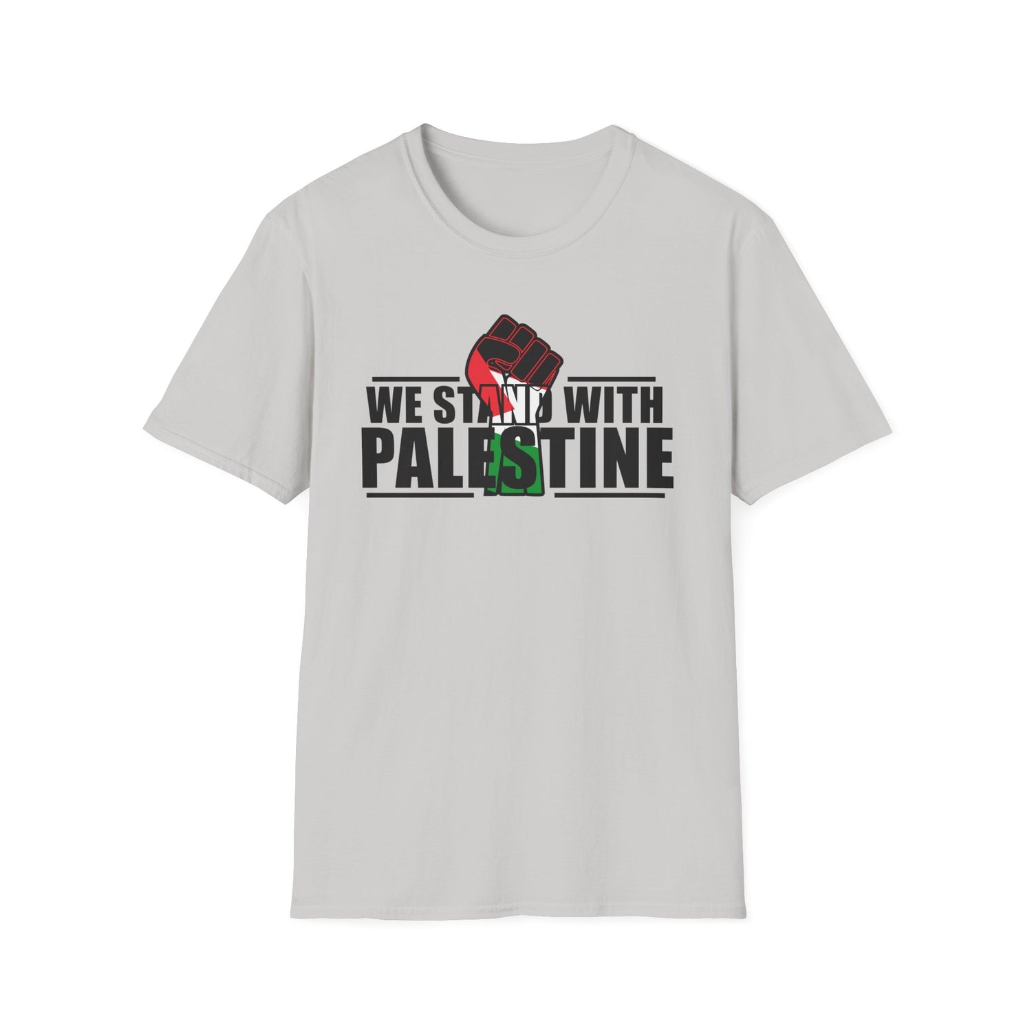 We stand with palestine Unisex Softstyle T-Shirt