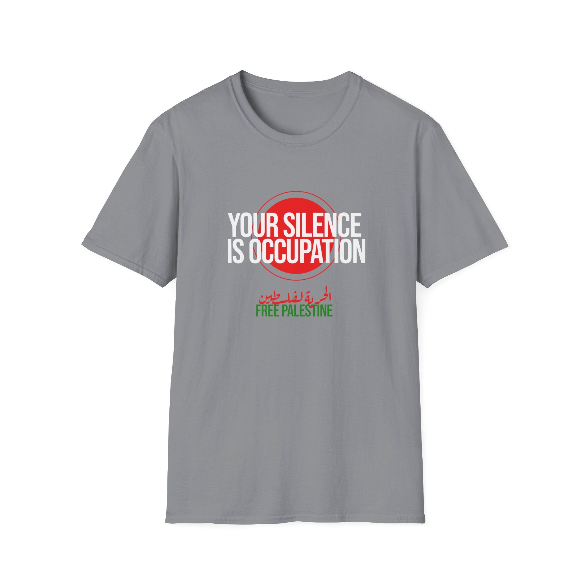 Silence is Occupation Unisex Softstyle T-Shirt