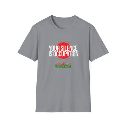 Silence is Occupation Unisex Softstyle T-Shirt