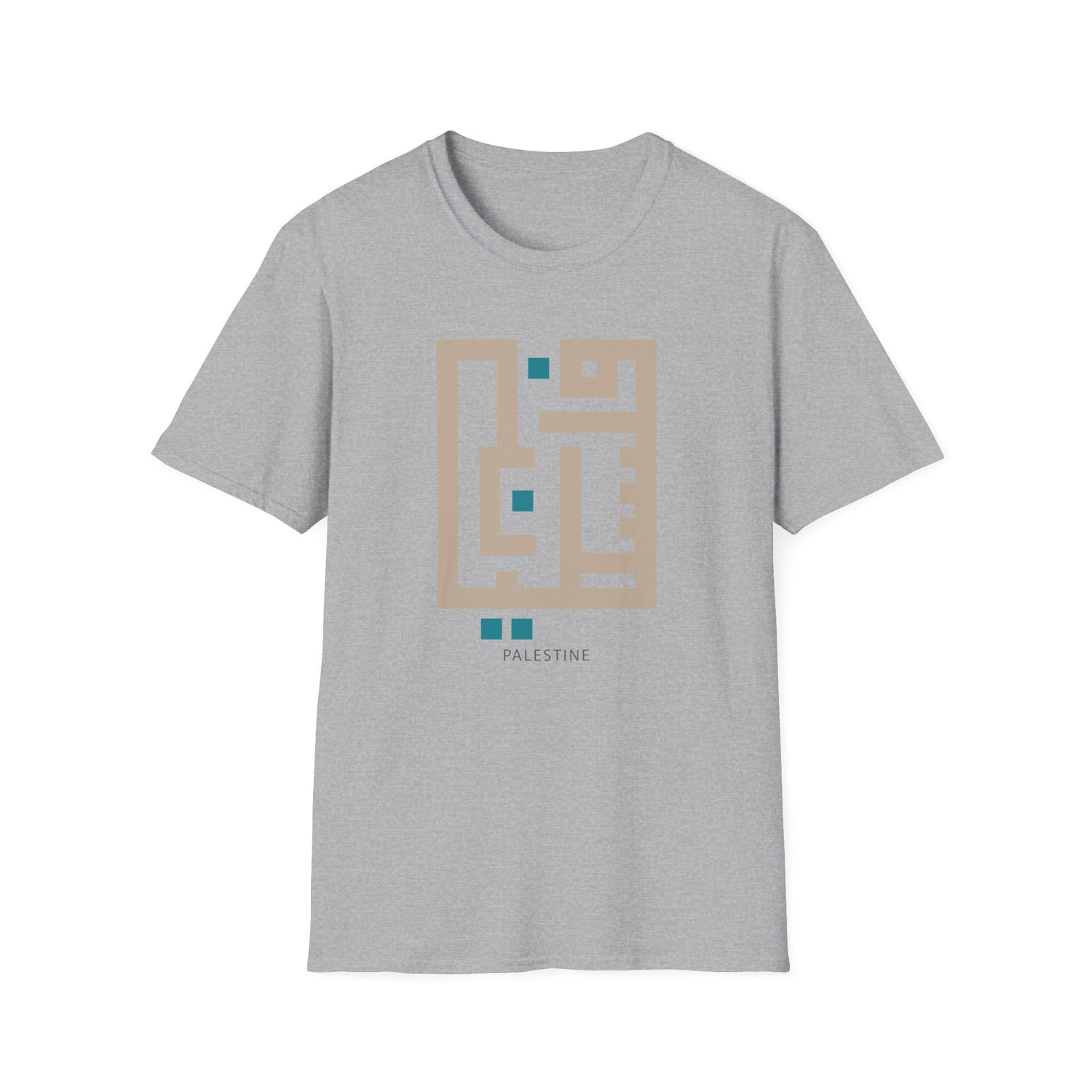 Palestine Kufic Softstyle Unisex T-Shirt