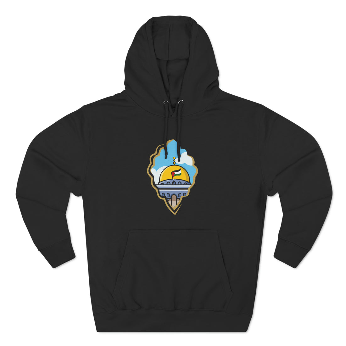 Dome of the Rock Unisex Premium Pullover Hoodie