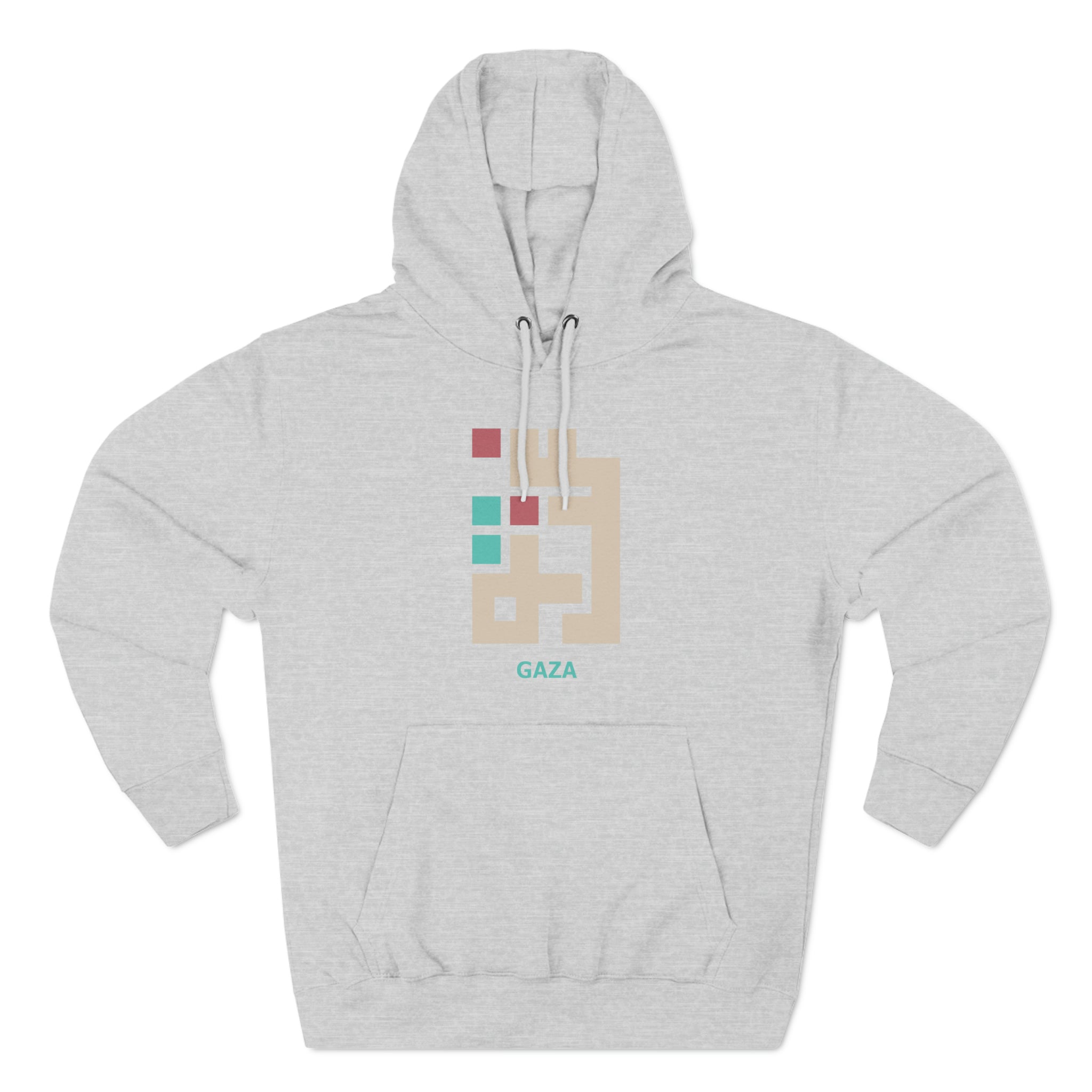 Gaza Kufic Unisex Premium Pullover Hoodie