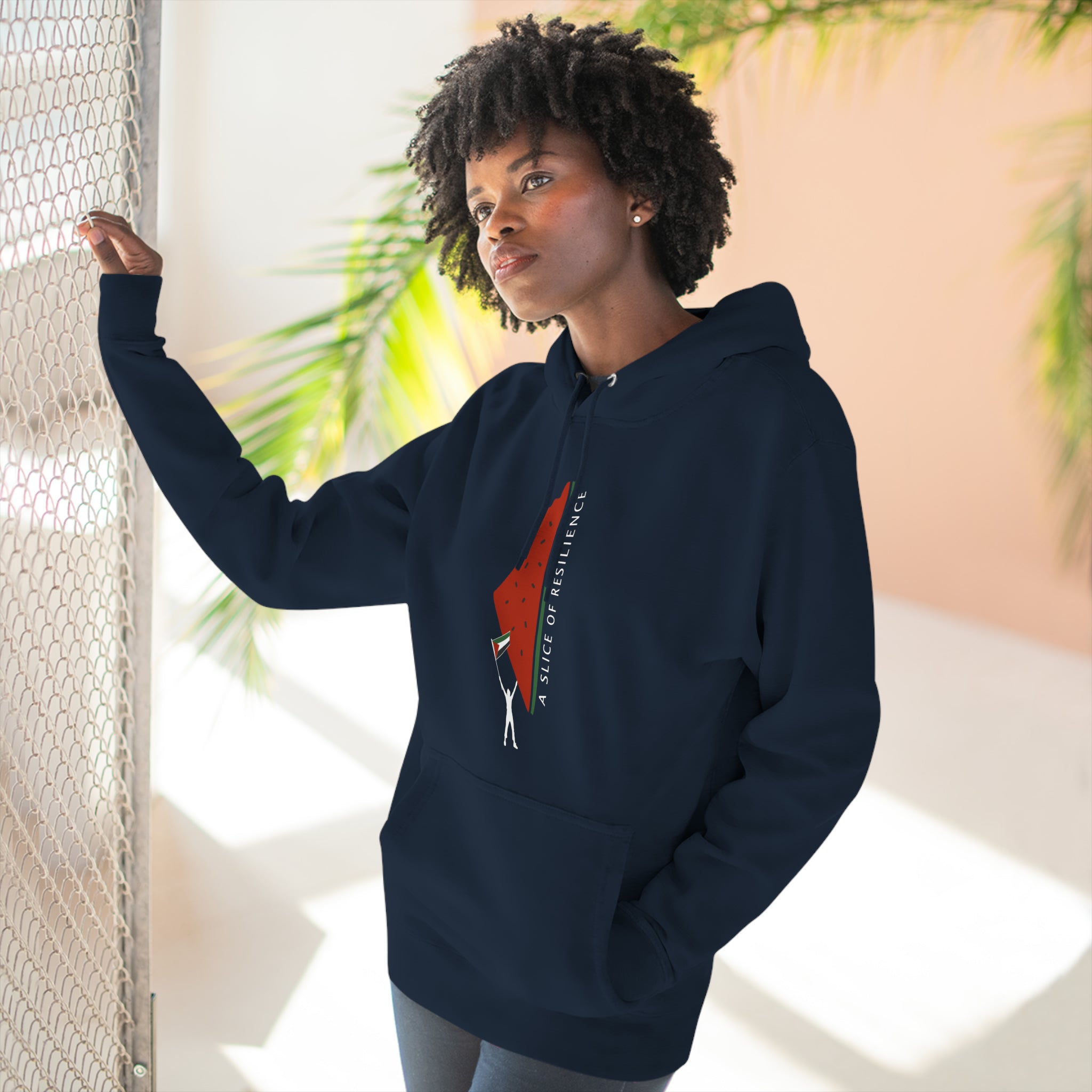 Slice Of Resilience Unisex Premium Pullover Hoodie