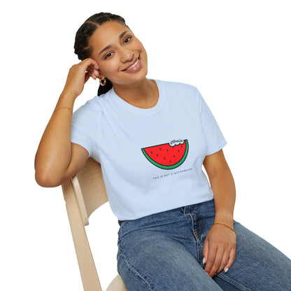 This is Not a Watermelon Unisex Softstyle T-Shirt