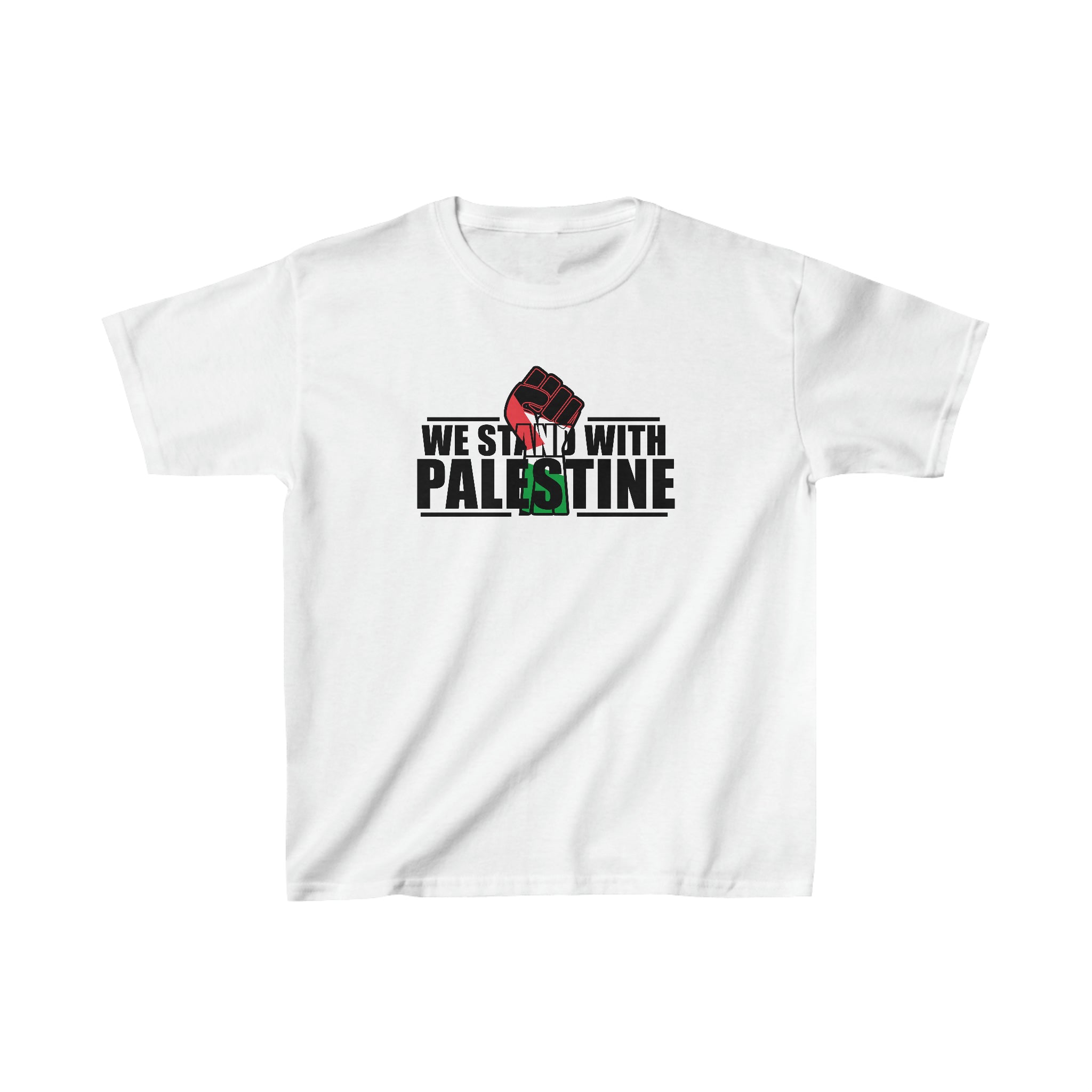 We Stand With Palestine Kids Heavy Cotton™ Tee