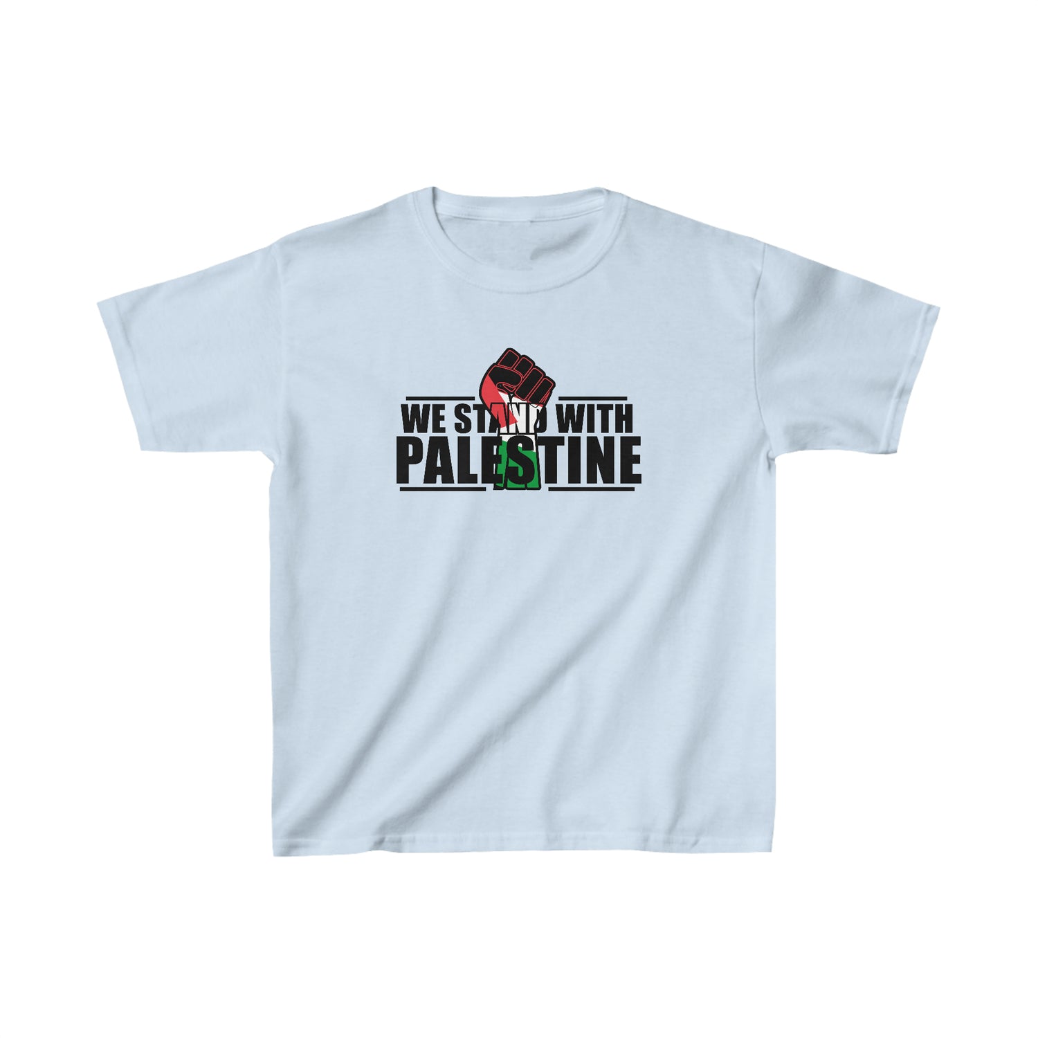 We Stand With Palestine Kids Heavy Cotton™ Tee