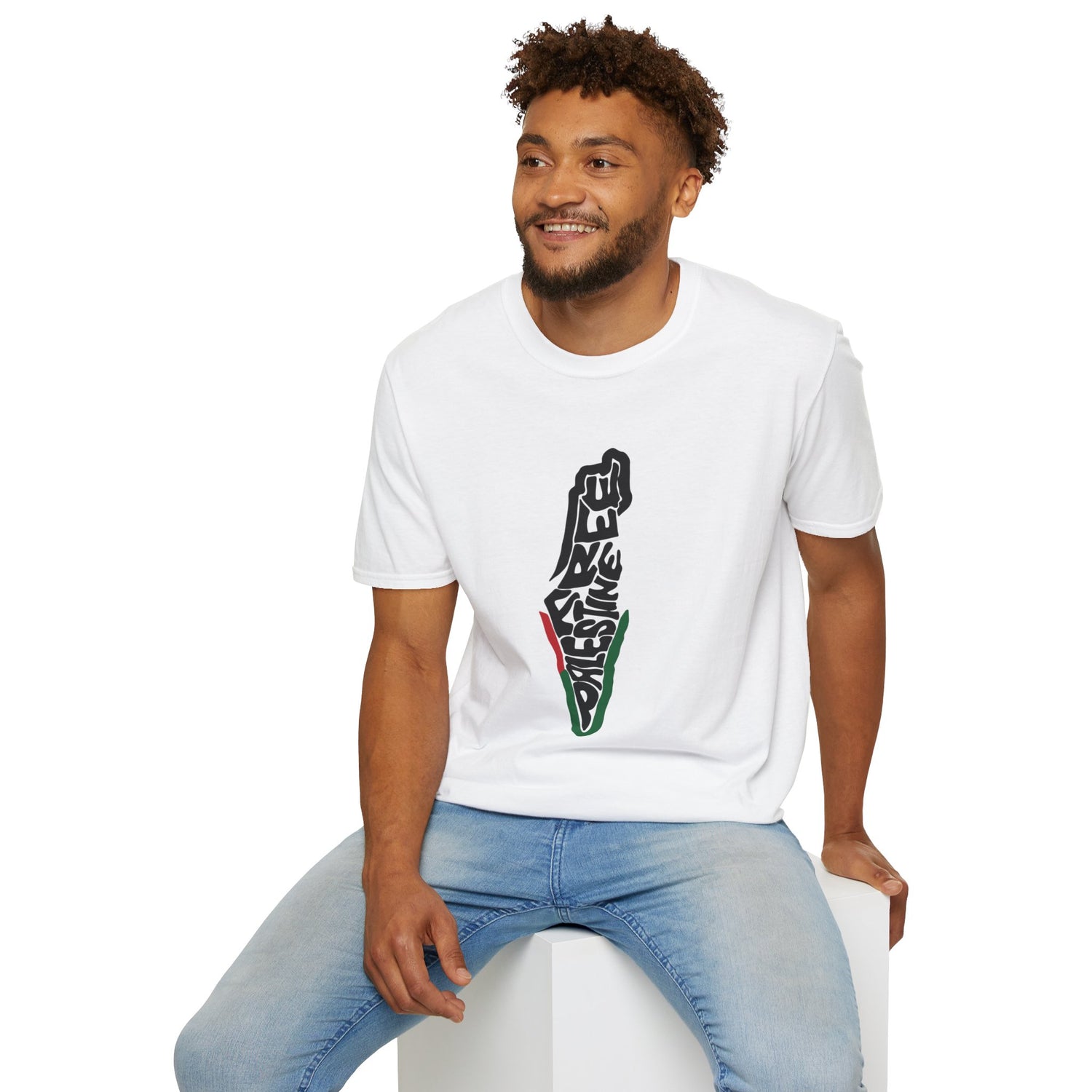 Free Palestine Unisex Softstyle T-Shirt