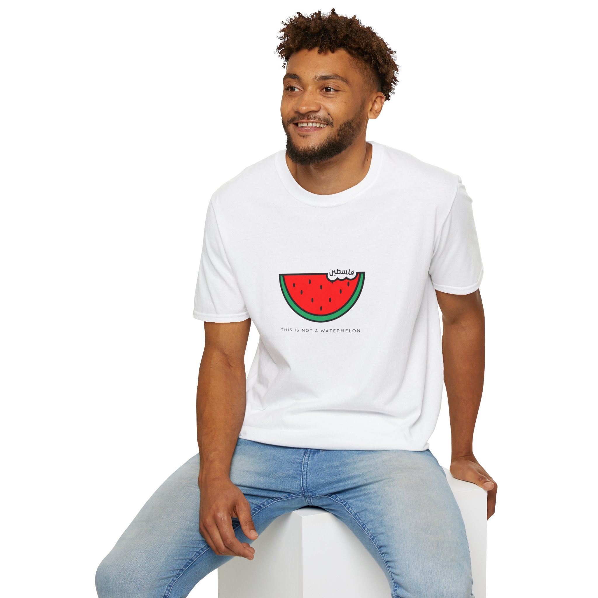 This is Not a Watermelon Unisex Softstyle T-Shirt