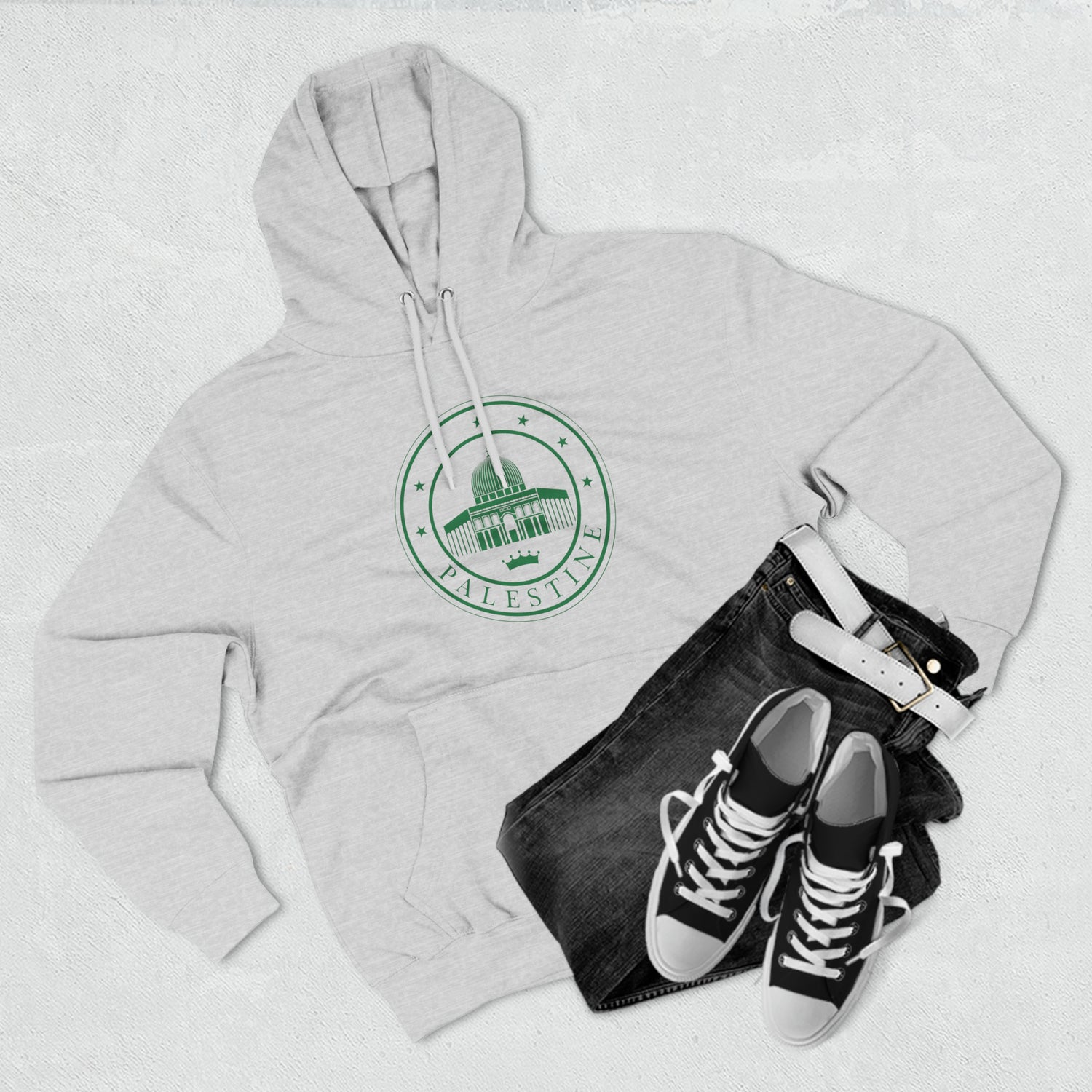 Seal Of Palestine Unisex Premium Pullover Hoodie