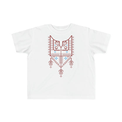 Red Palestinian Tatreez Toddler&