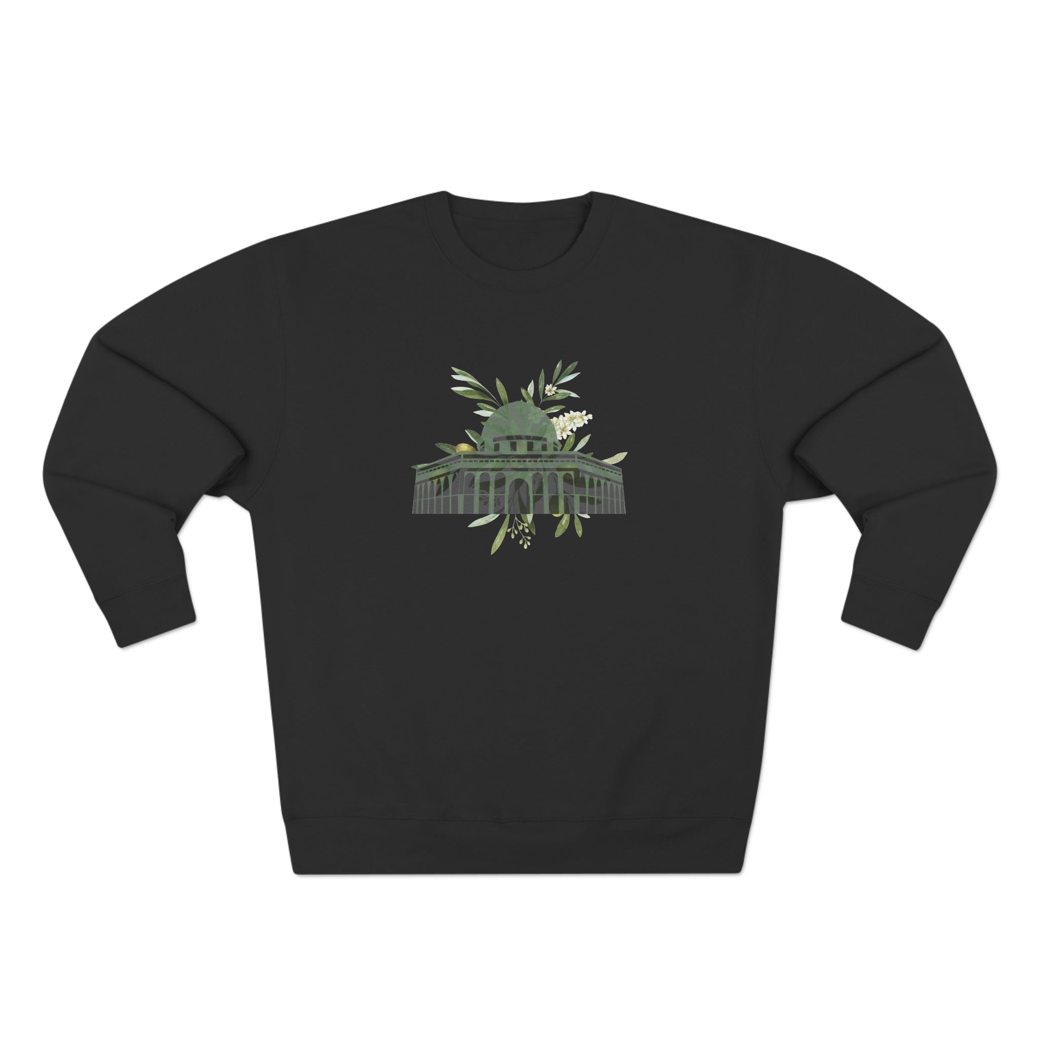 Jerusalem Olives Unisex Premium Crewneck Sweatshirt