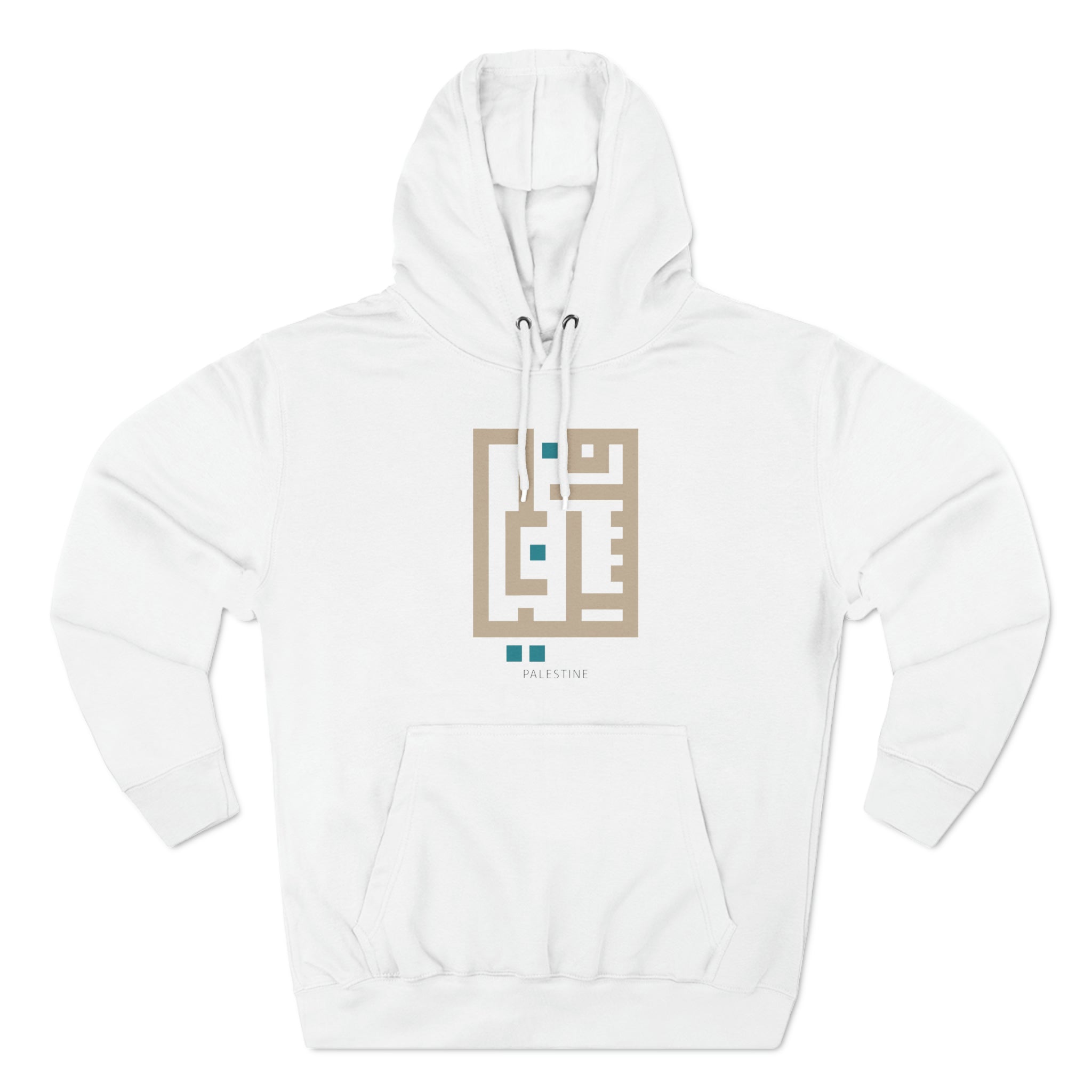 Palestine Kufic Unisex Premium Pullover Hoodie