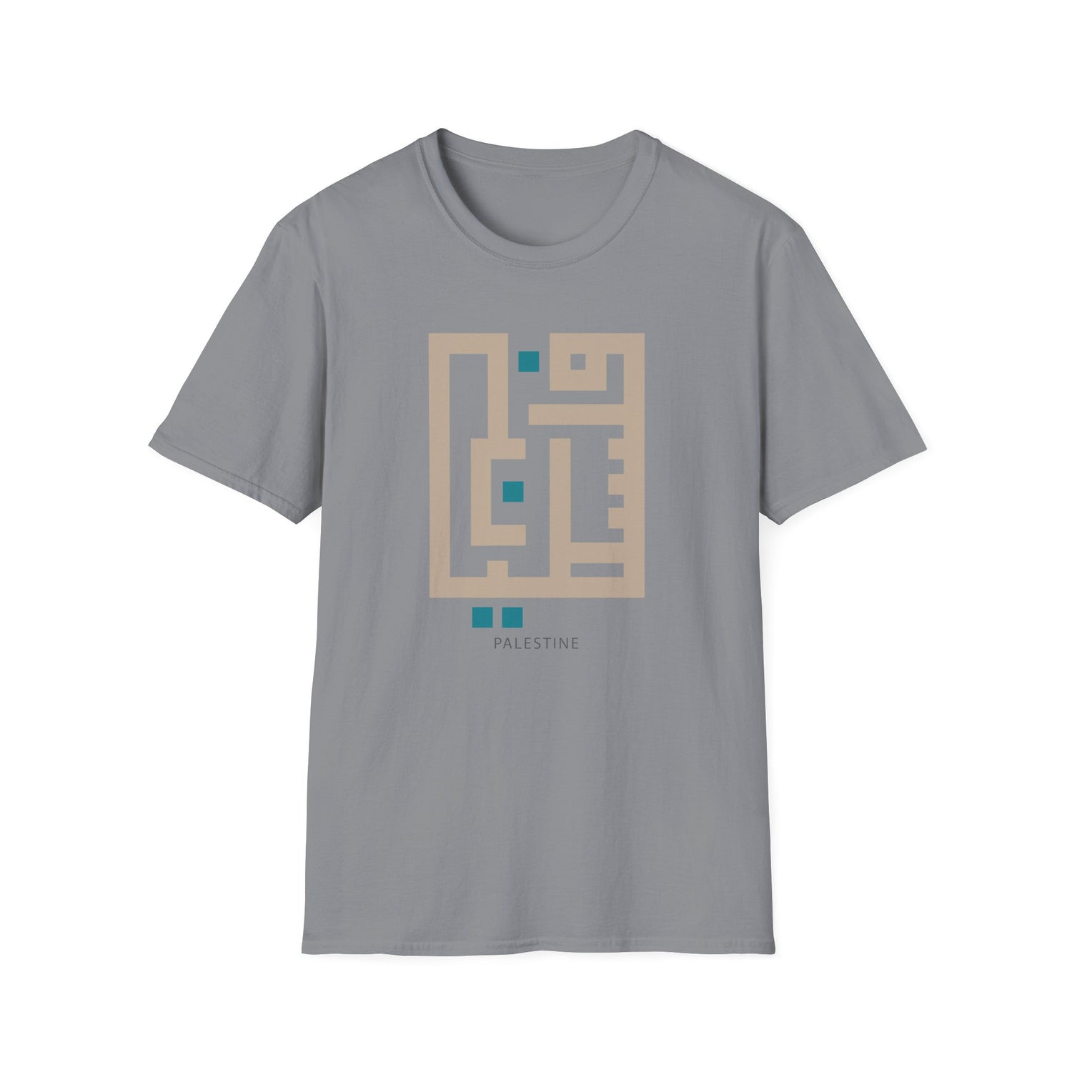 Palestine Kufic Softstyle Unisex T-Shirt