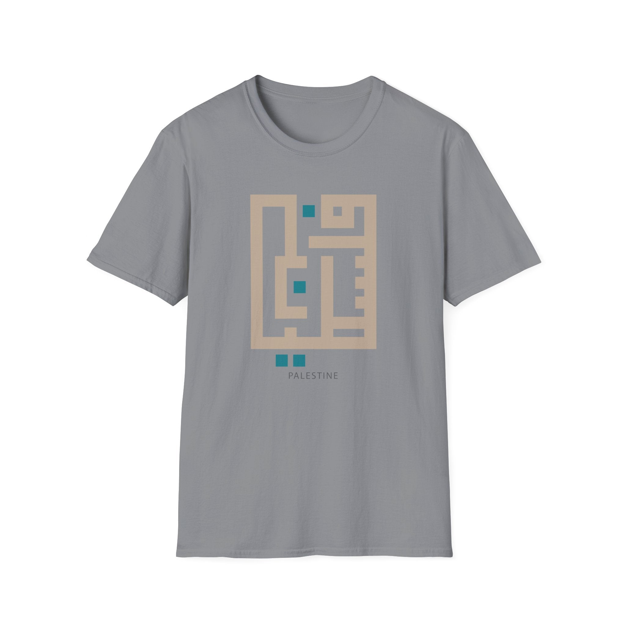 Palestine Kufic Softstyle Unisex T-Shirt