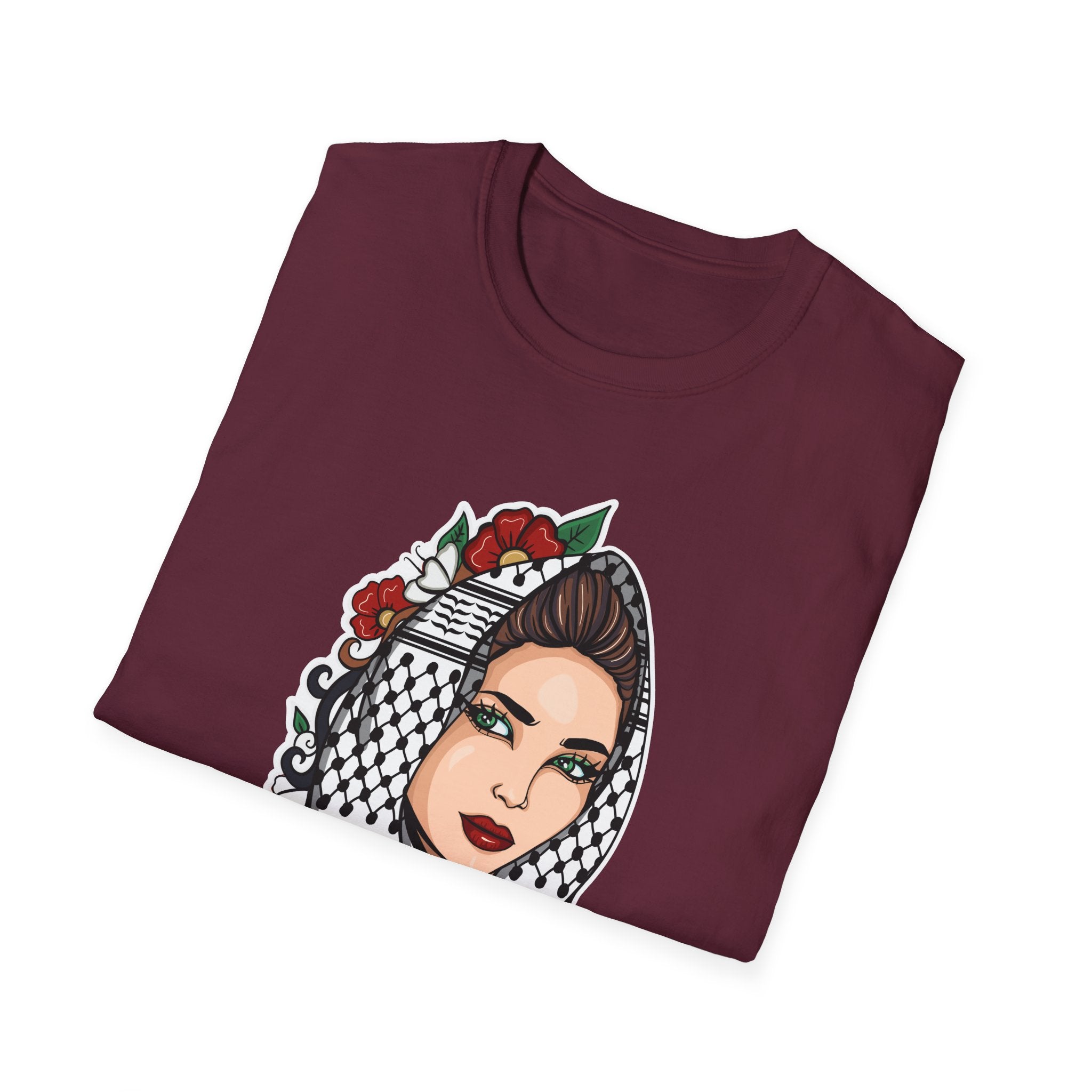 Palestinian Beauty Unisex Softstyle T-Shirt