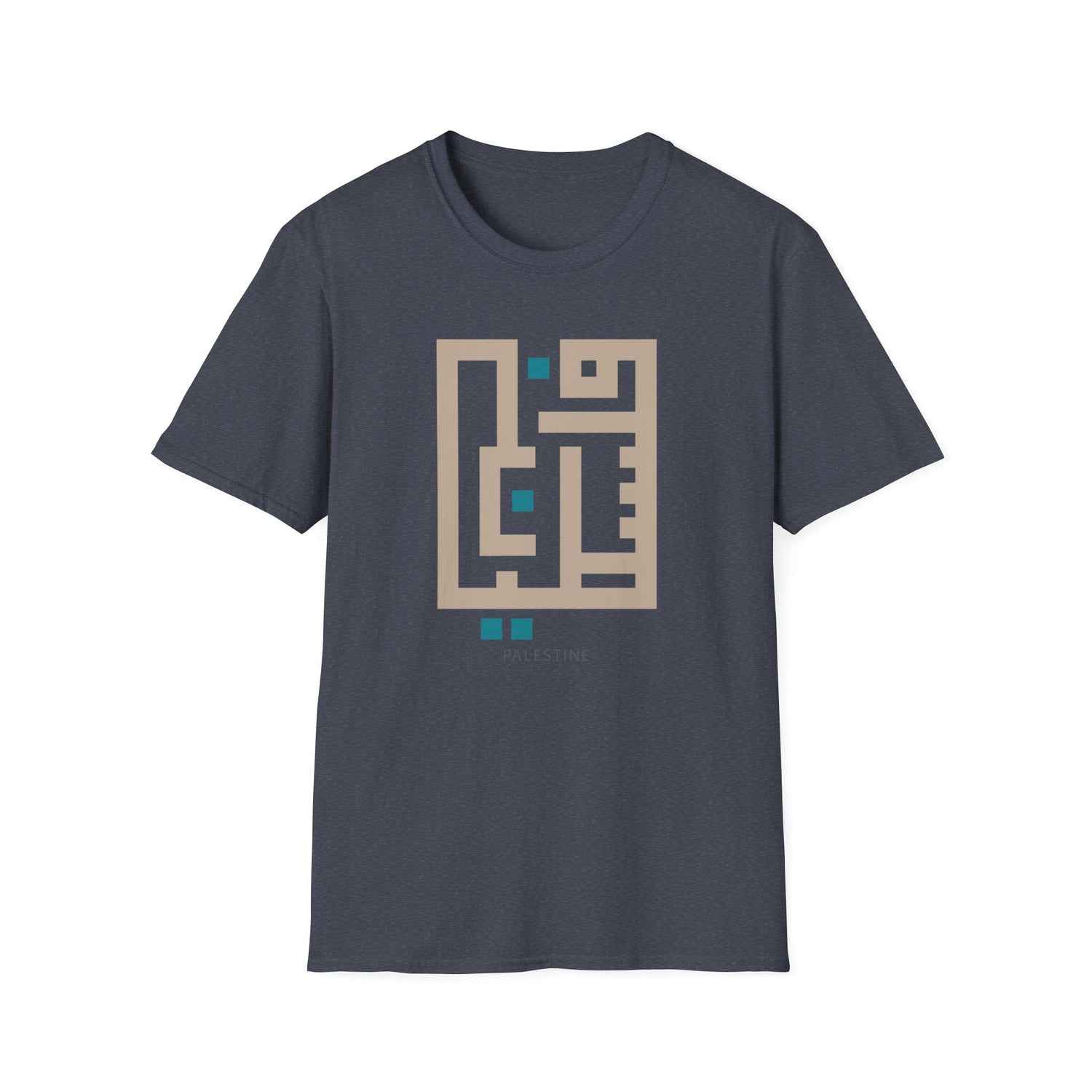 Palestine Kufic Softstyle Unisex T-Shirt