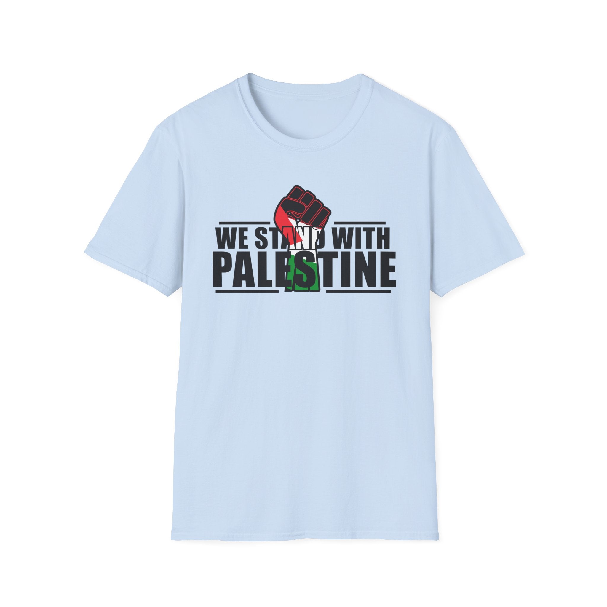 We stand with palestine Unisex Softstyle T-Shirt