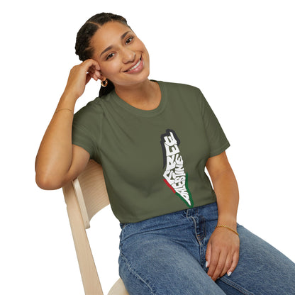 Free Palestine Unisex Softstyle T-Shirt