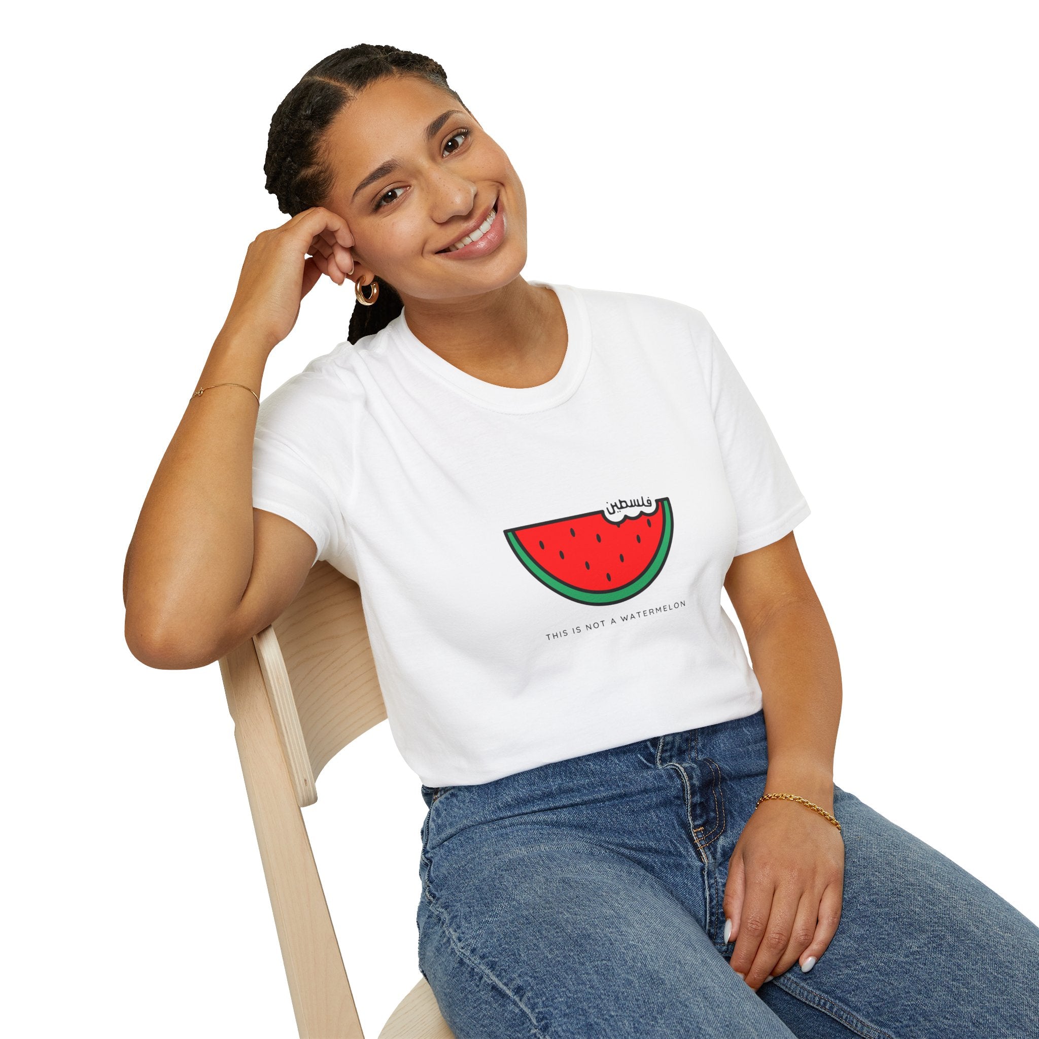 This is Not a Watermelon Unisex Softstyle T-Shirt