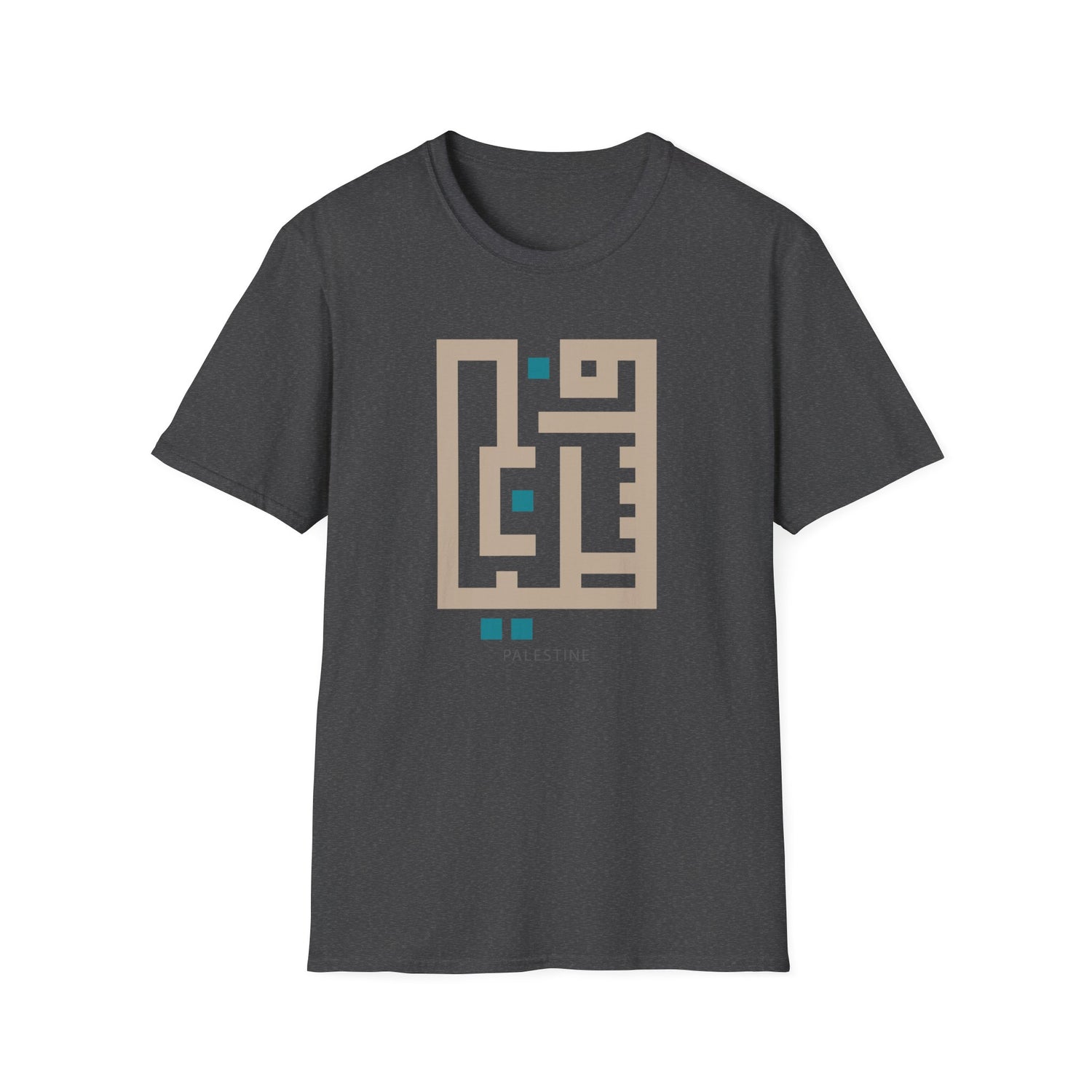 Palestine Kufic Softstyle Unisex T-Shirt