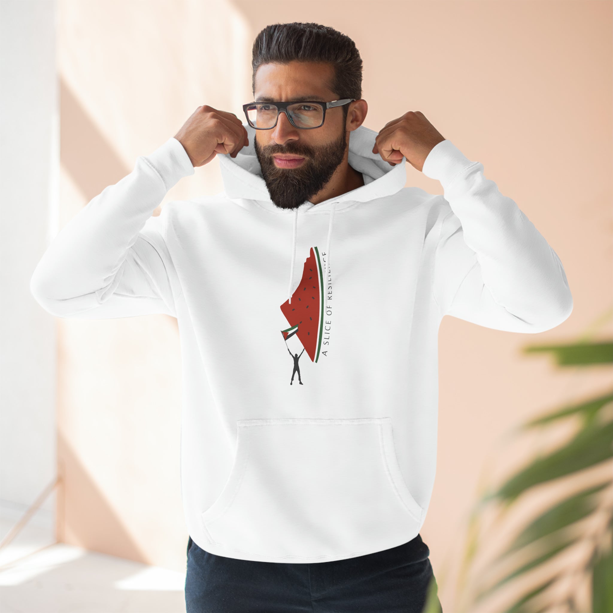 Slice Of Resilience Unisex Premium Pullover Hoodie