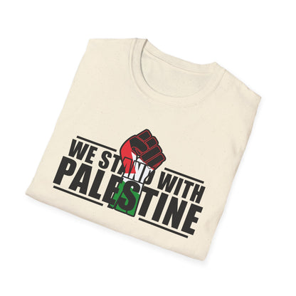 We stand with palestine Unisex Softstyle T-Shirt