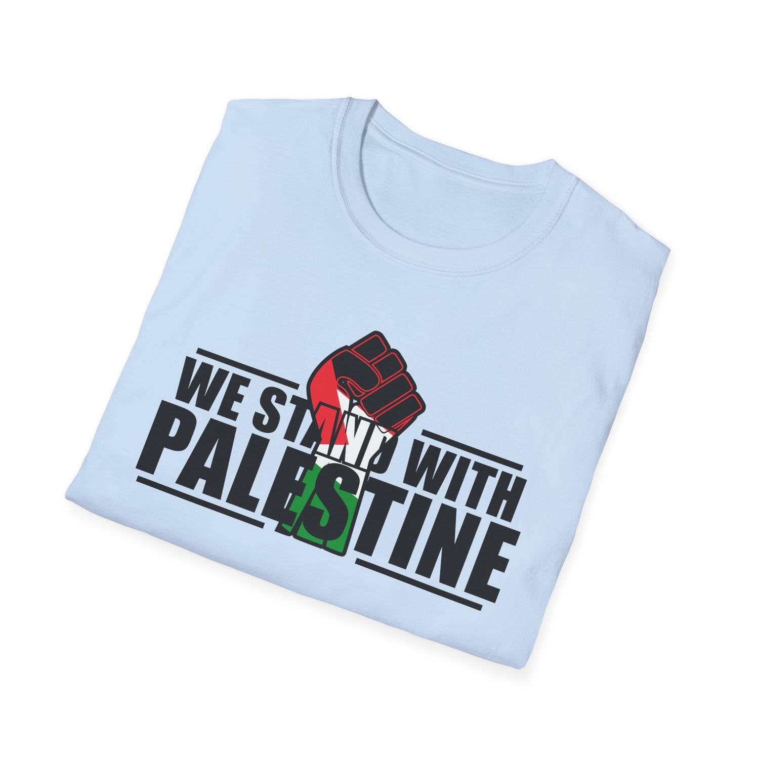 We stand with palestine Unisex Softstyle T-Shirt