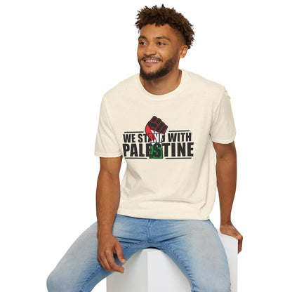 We stand with palestine Unisex Softstyle T-Shirt