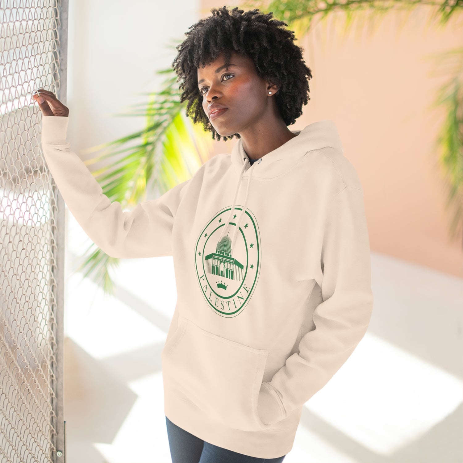 Seal Of Palestine Unisex Premium Pullover Hoodie