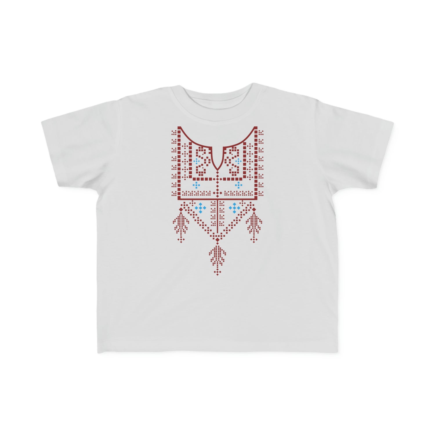 Red Palestinian Tatreez Toddler&