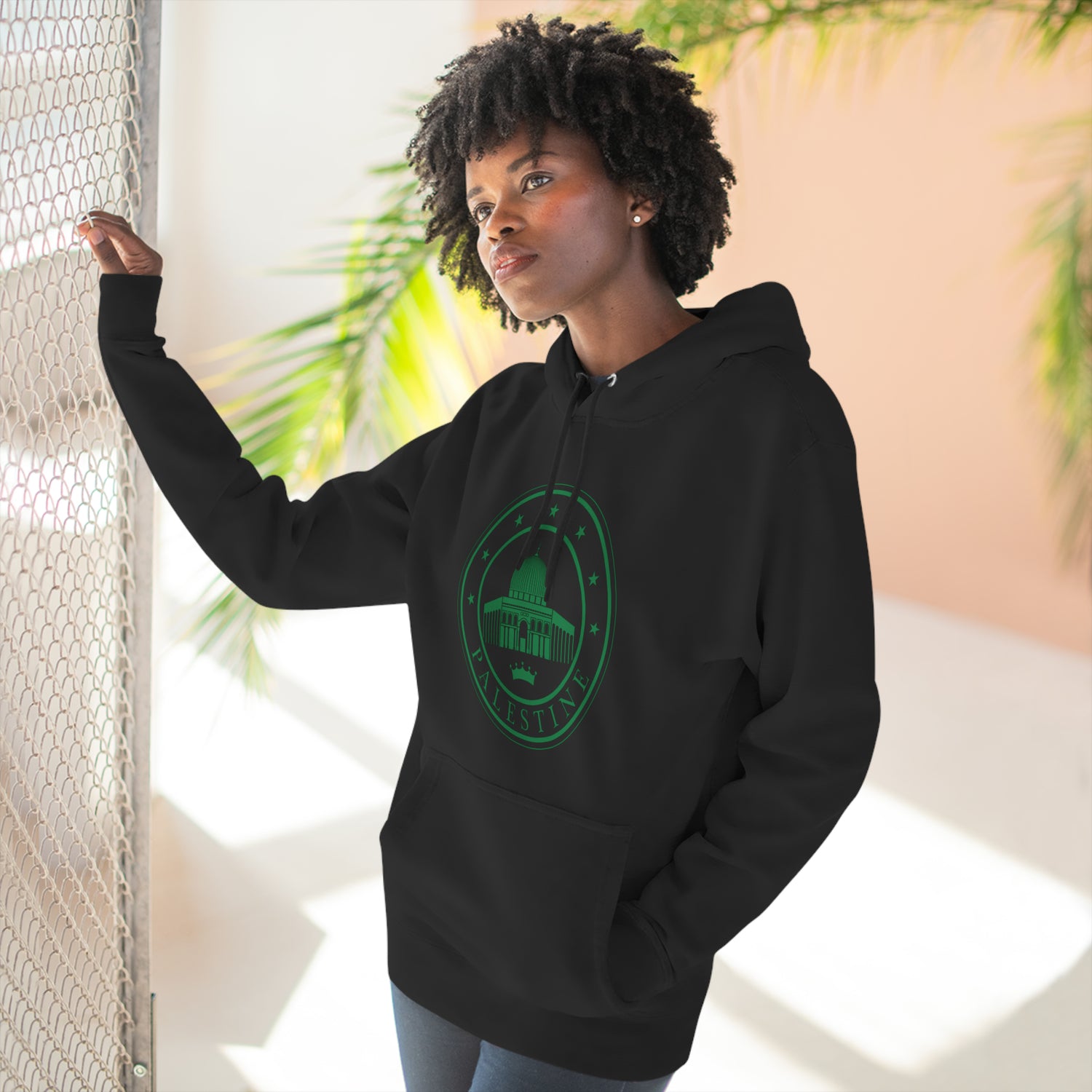 Seal Of Palestine Unisex Premium Pullover Hoodie