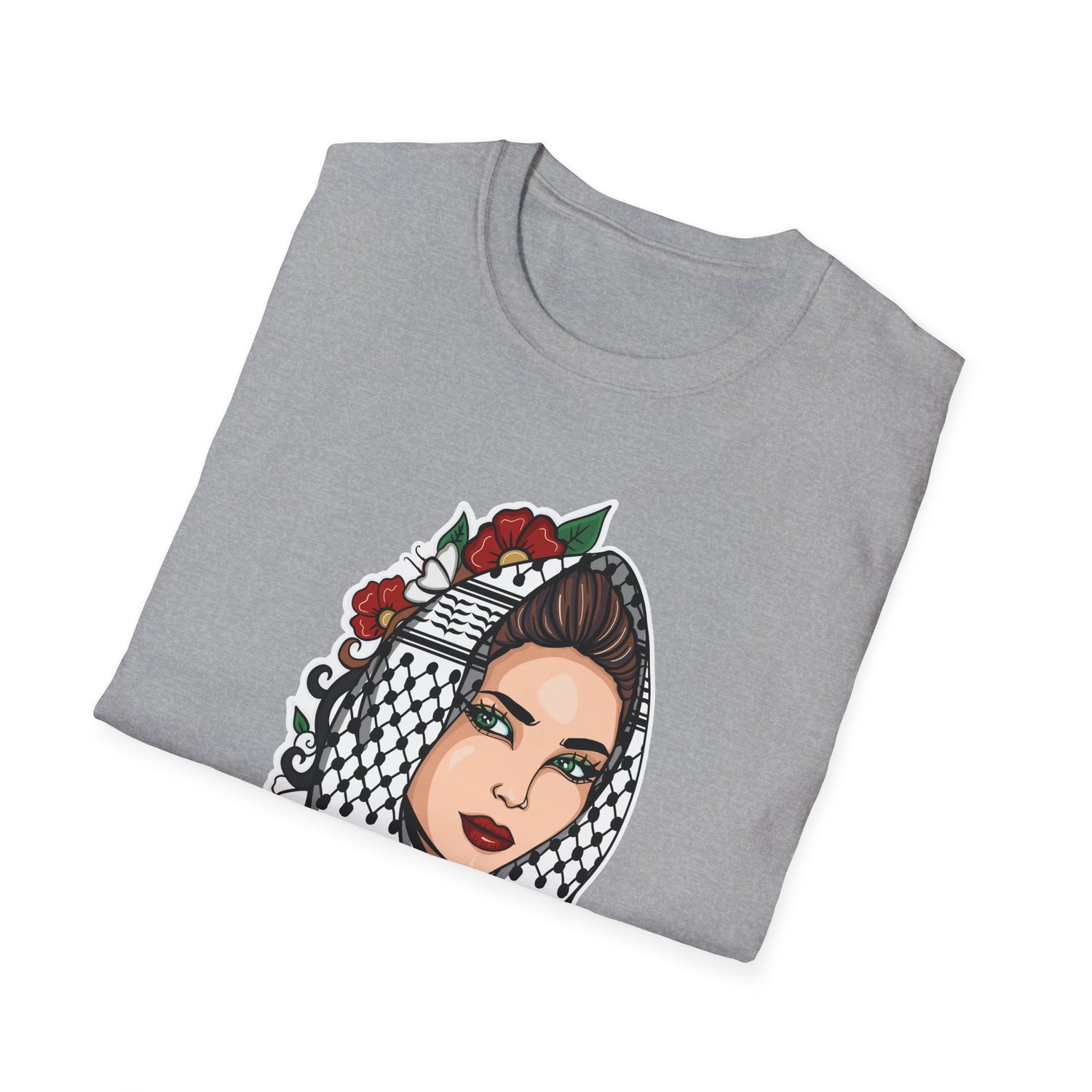 Palestinian Beauty Unisex Softstyle T-Shirt