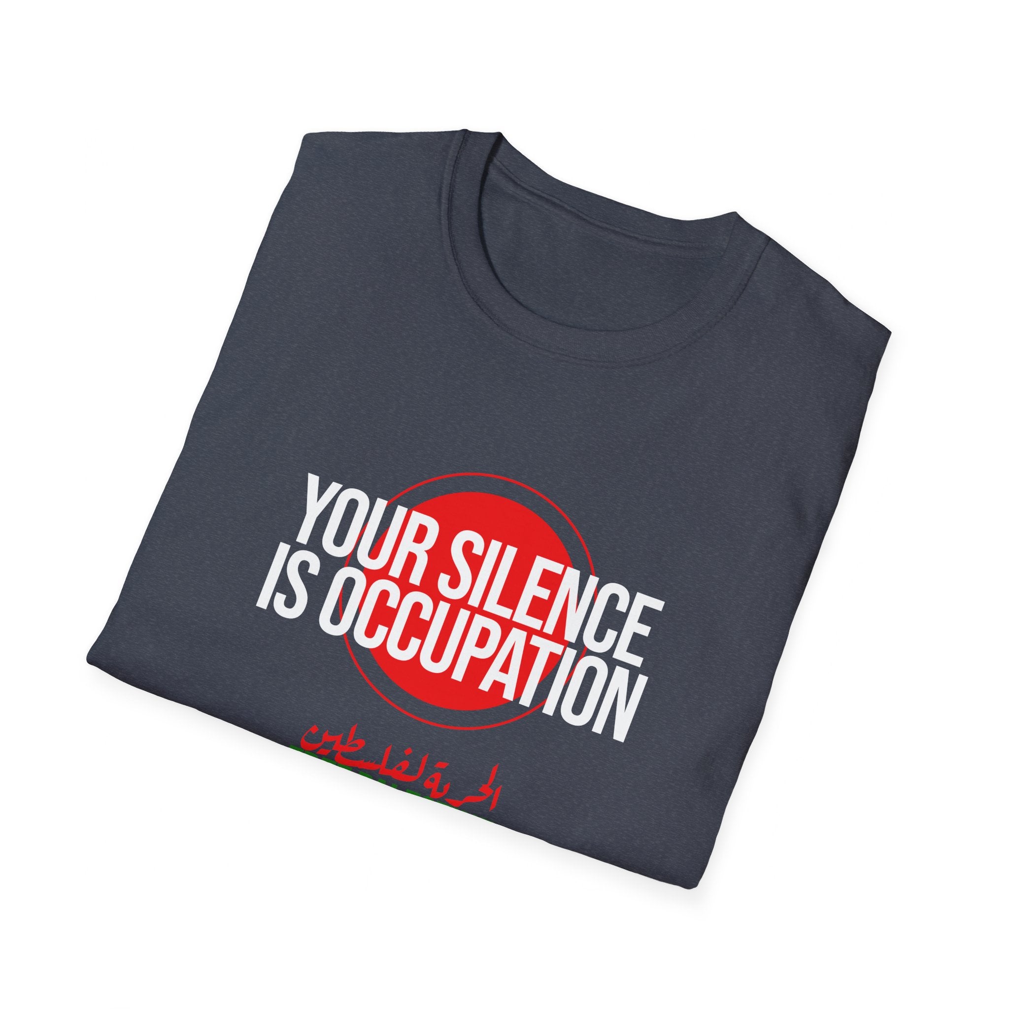 Silence is Occupation Unisex Softstyle T-Shirt