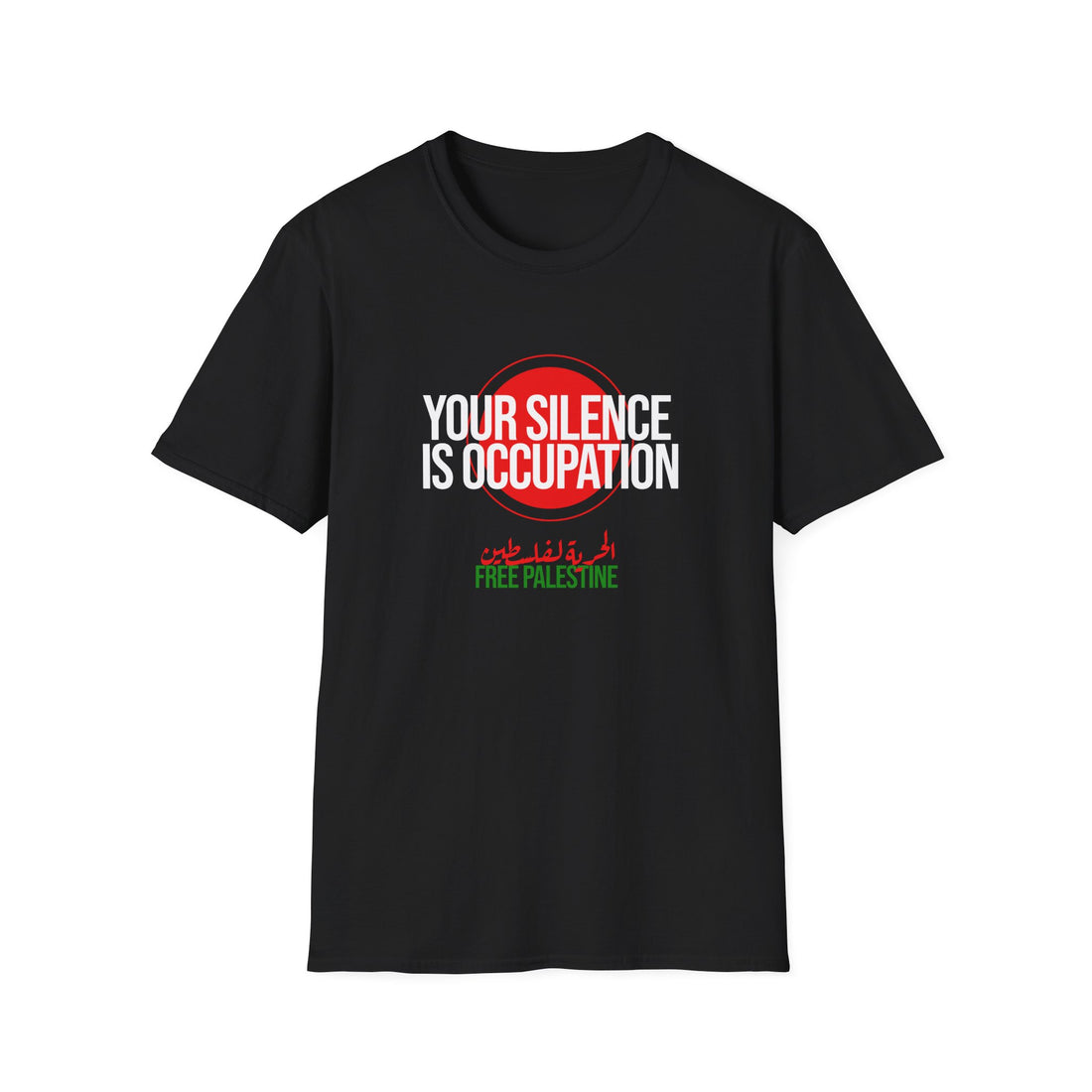 Silence is Occupation Unisex Softstyle T-Shirt