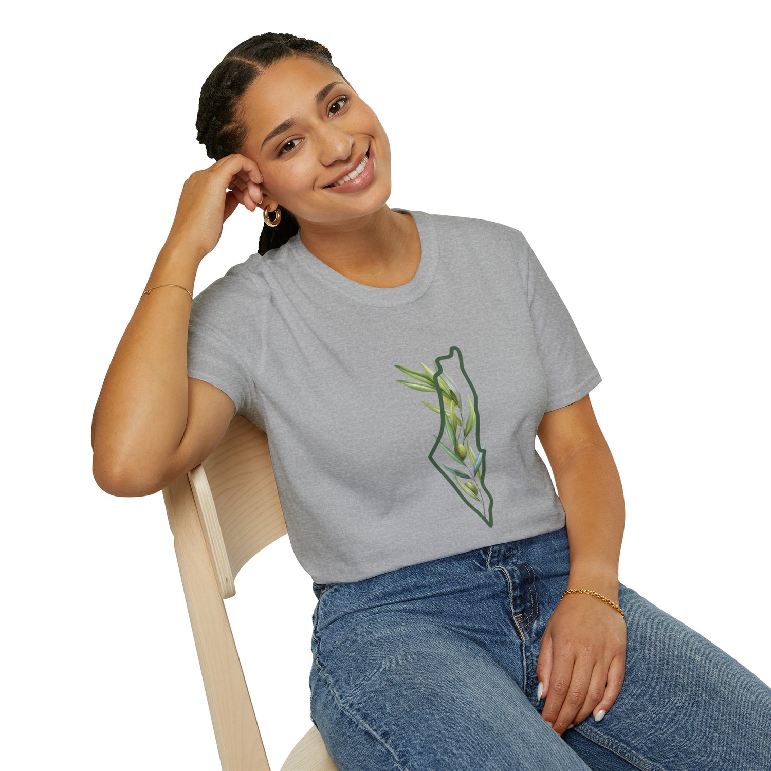 Olives of Freedom Unisex Softstyle T-Shirt