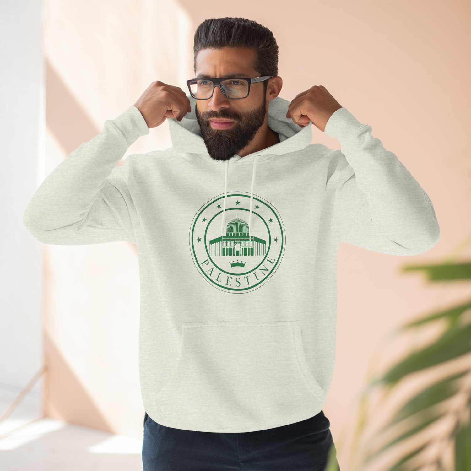 Seal Of Palestine Unisex Premium Pullover Hoodie