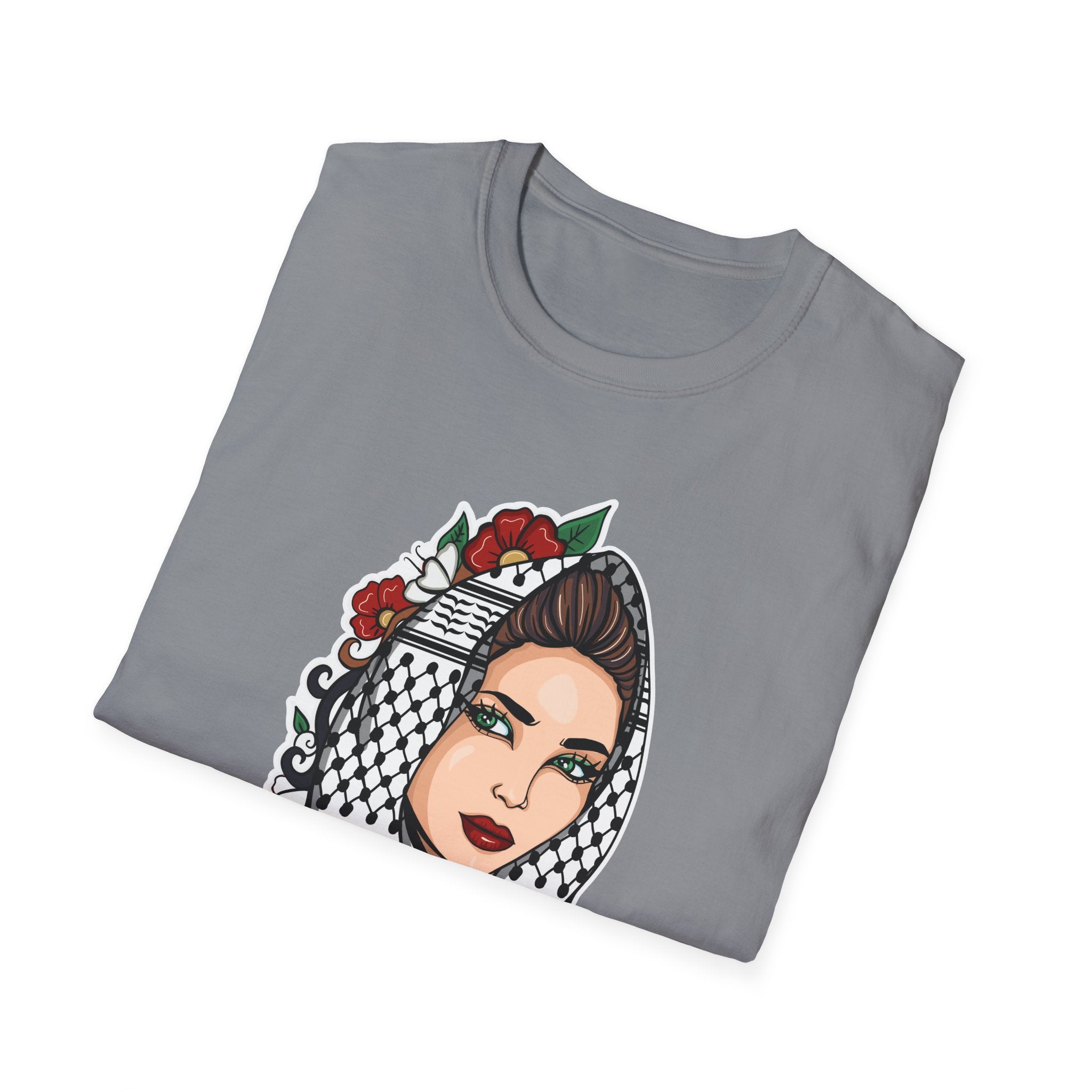 Palestinian Beauty Unisex Softstyle T-Shirt